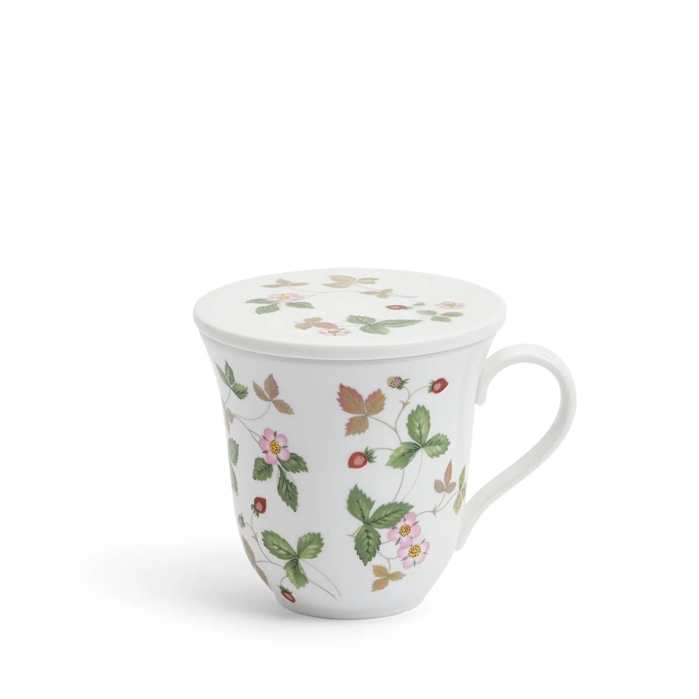 Wild Strawberry Classic Lidded Mug