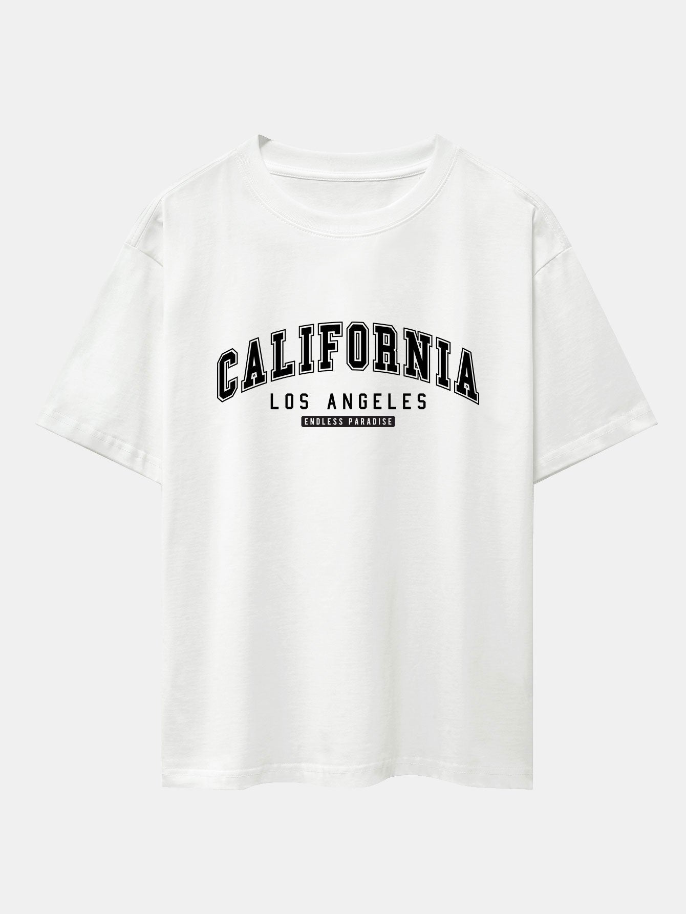 T-shirt oversize épais imprimé Californie