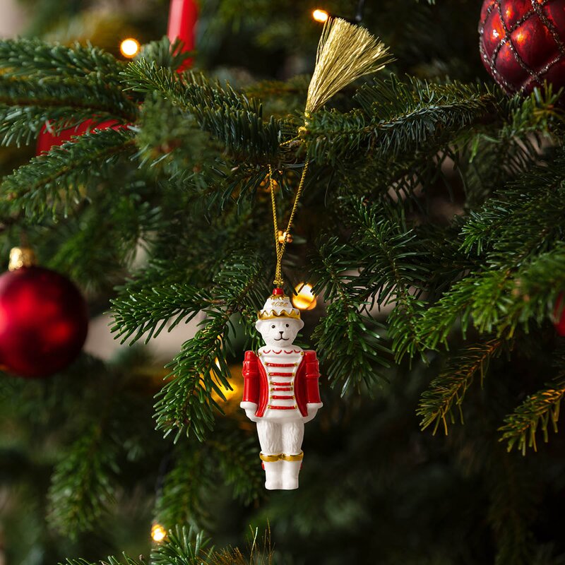 Christmas Classic ornament teddy nøtteknekker 2026 gull