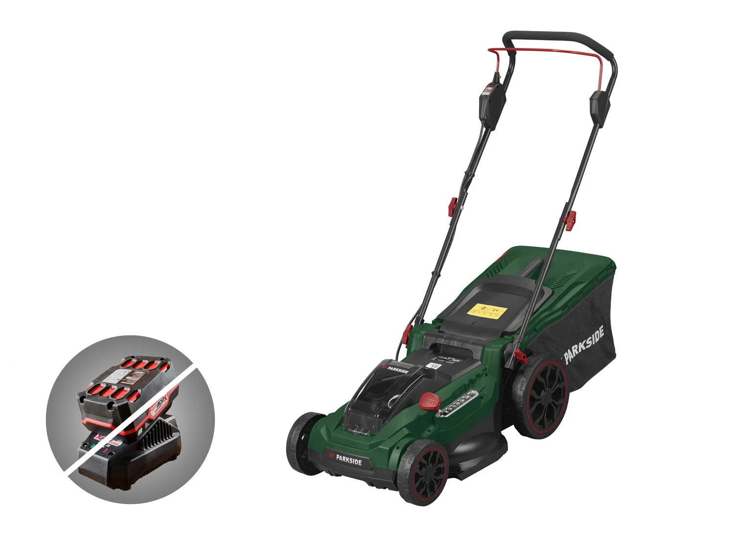 Tondeuse à gazon sans fil PARKSIDE 40 V PRMA 40-Li C1 sans batterie ni chargeur
