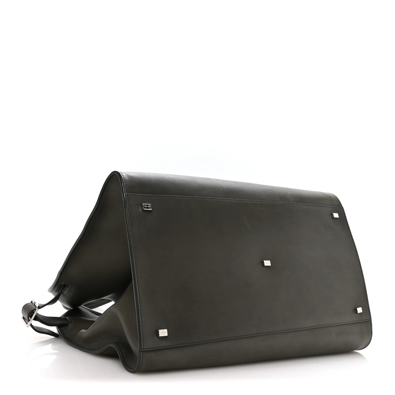 Polished Saddle Calfskin Soft Margaux 17 Koala Grey