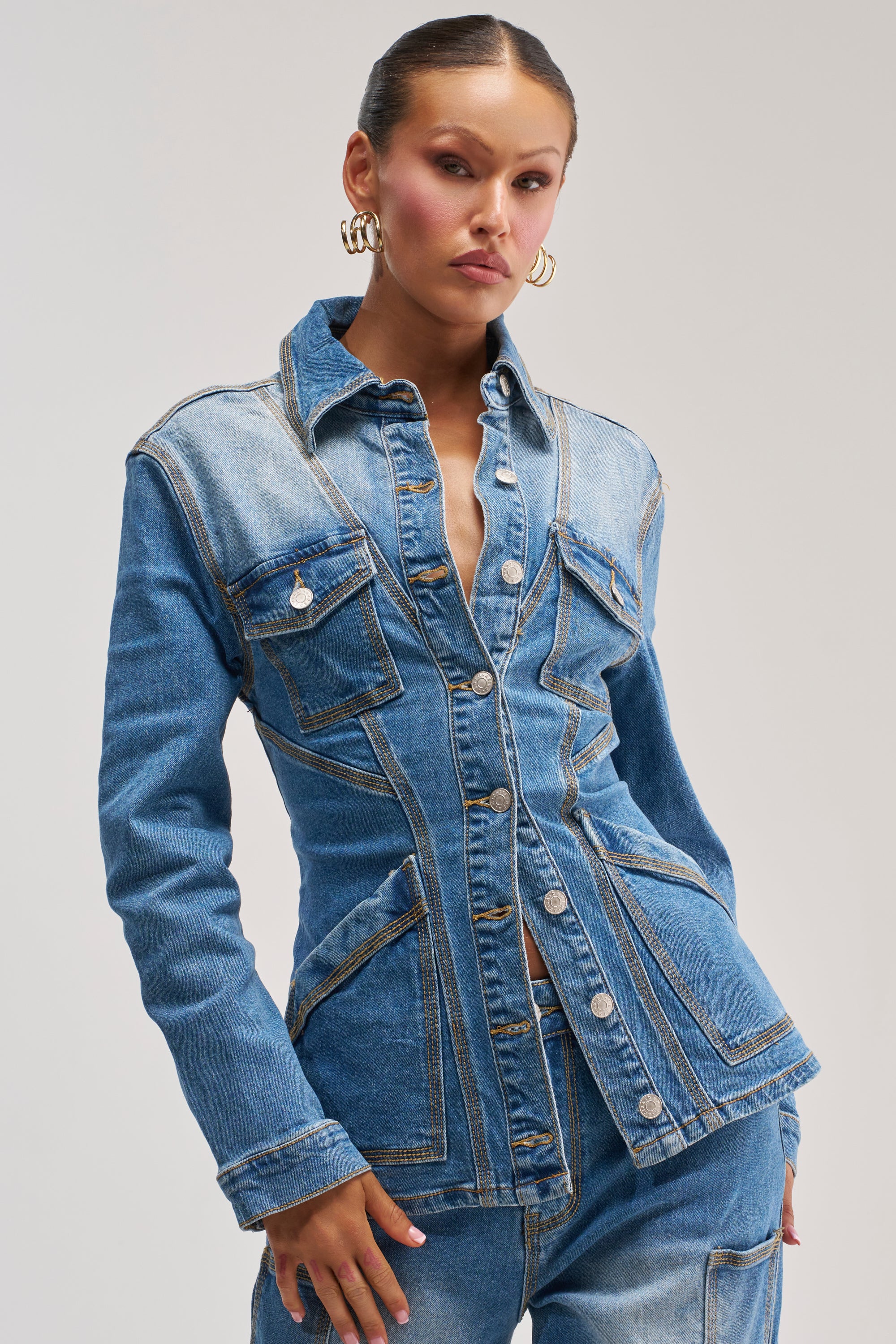 DENIM FOR DAYS BUTTON DOWN - Akira Store