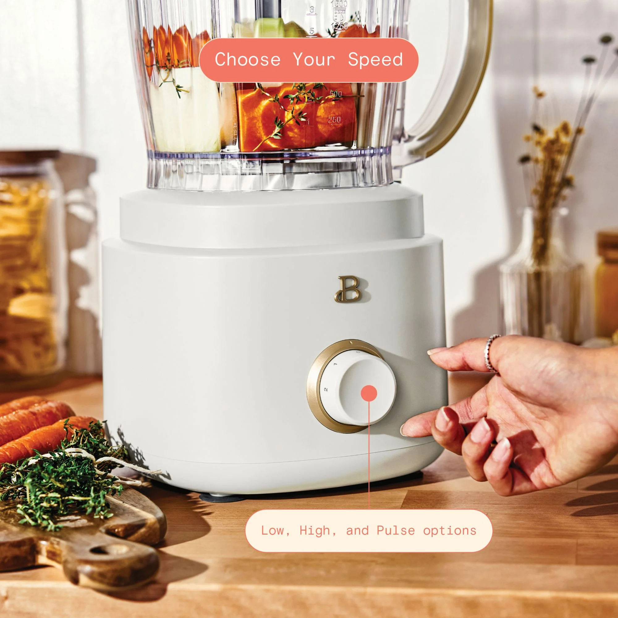Beautiful 10-Cup Food Processor with Accessories, White Icing by (White Icing) - Image 6