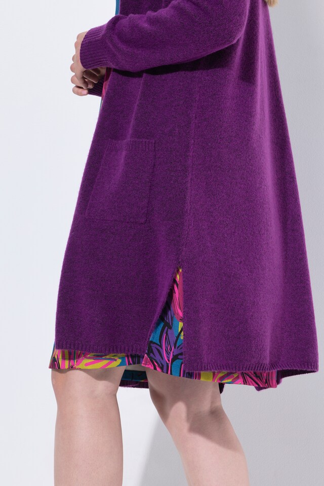 Oversized Open Shape Long Sleeve Cardigan