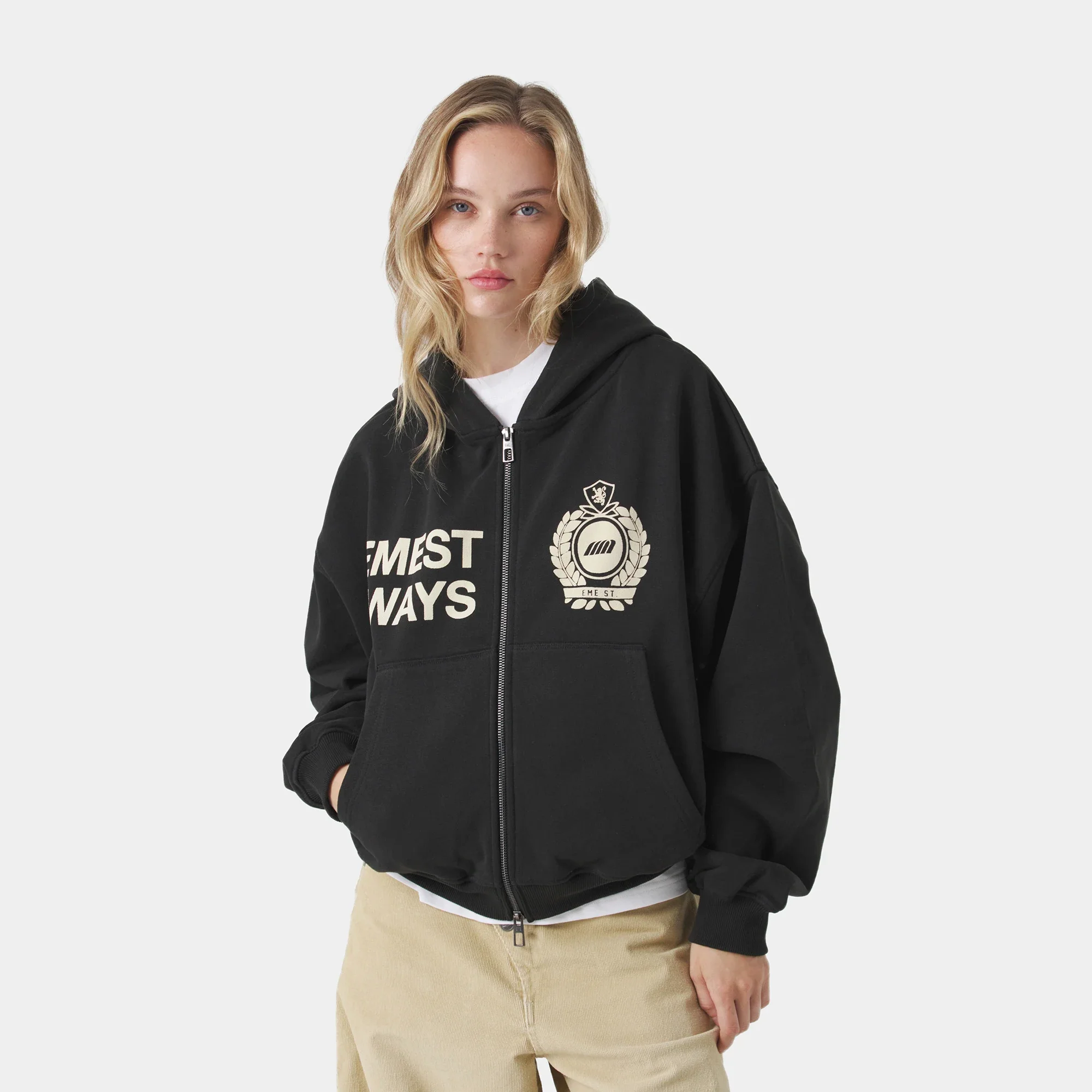 Slice Black Full Zip