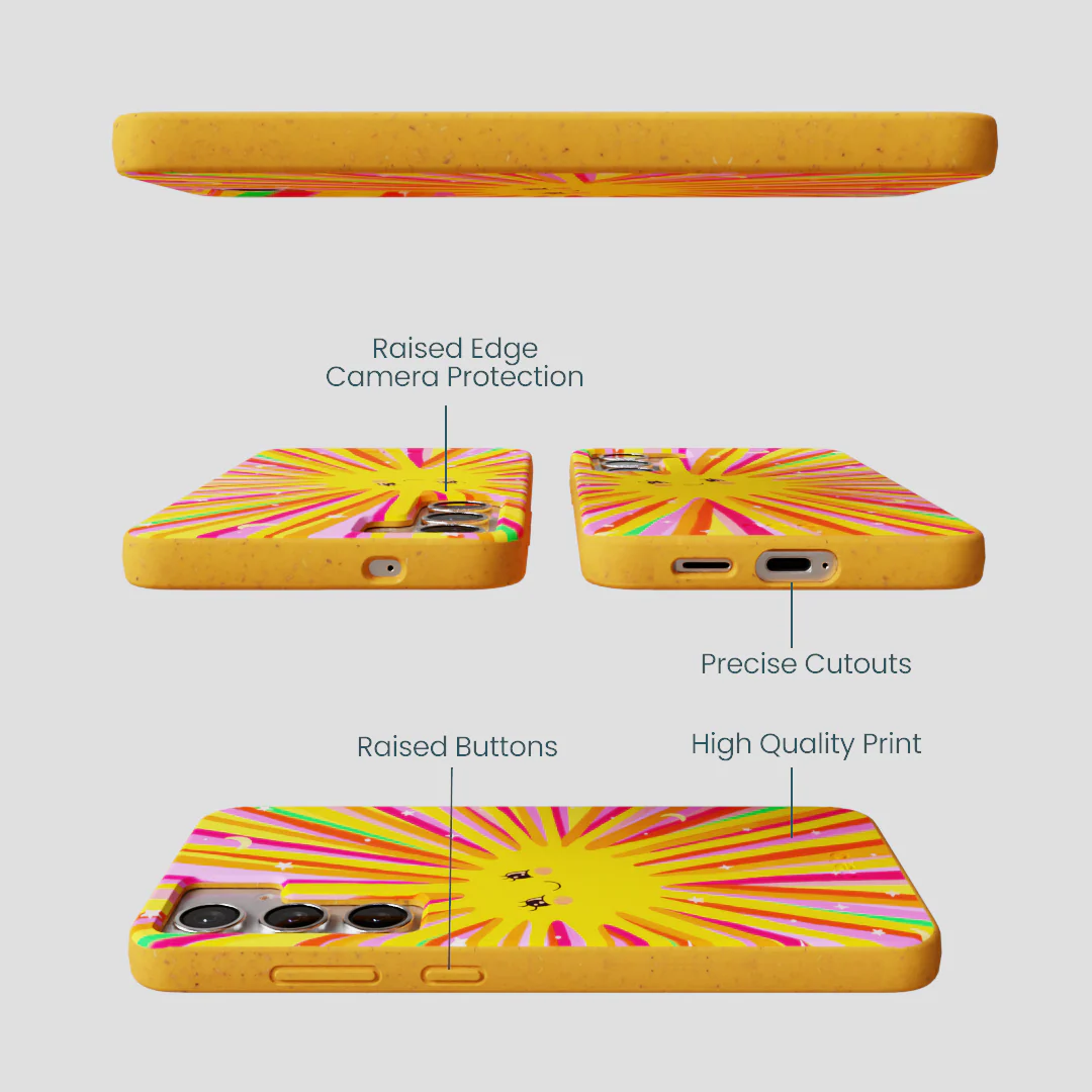 Honey Sunny Trip Samsung Galaxy S25+(Plus) Case