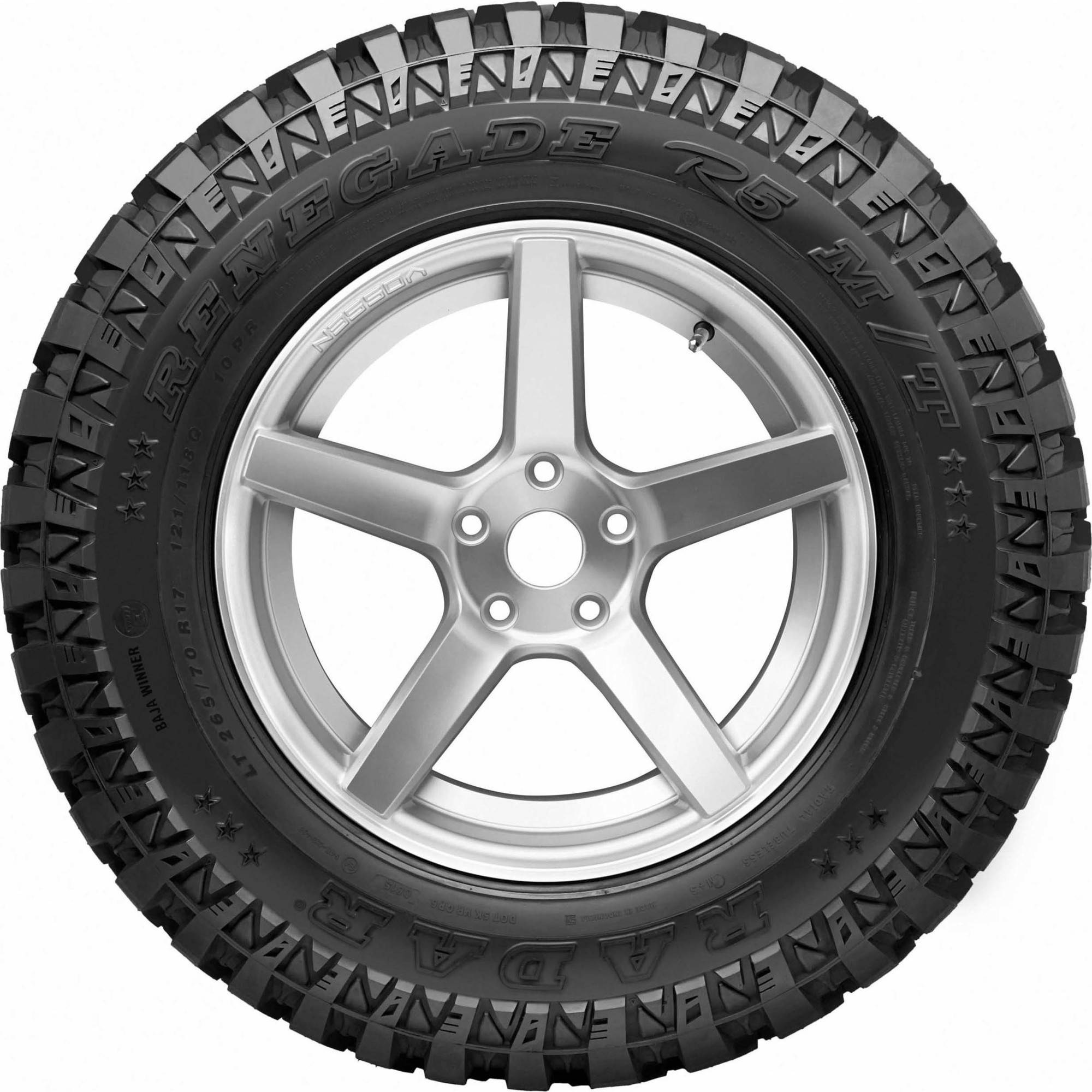 Pneu tout-terrain Radar Renegade R5 LT31X10.50R15 109Q C pour camionnettes