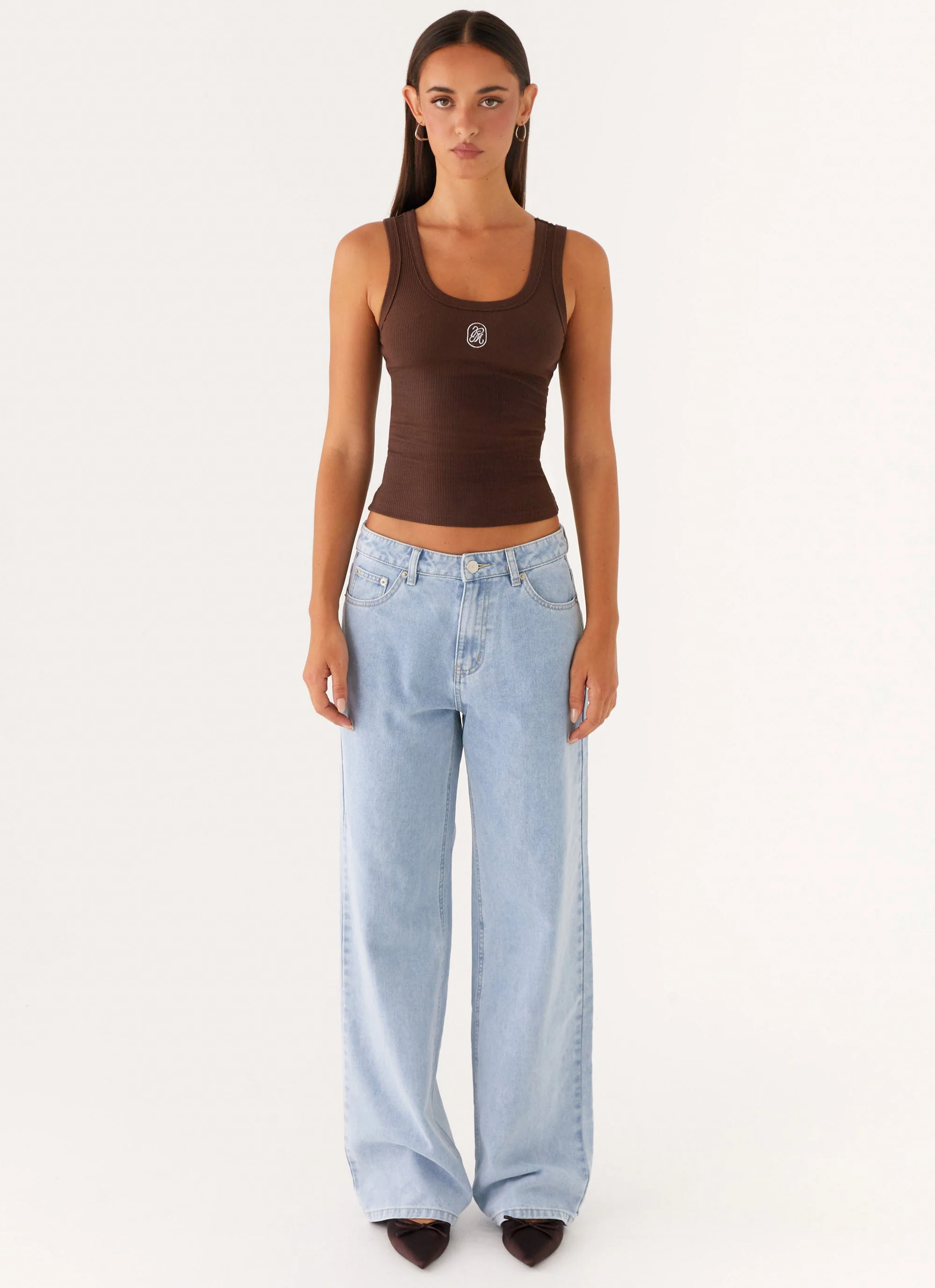 Signature Tank Top - Chocolate