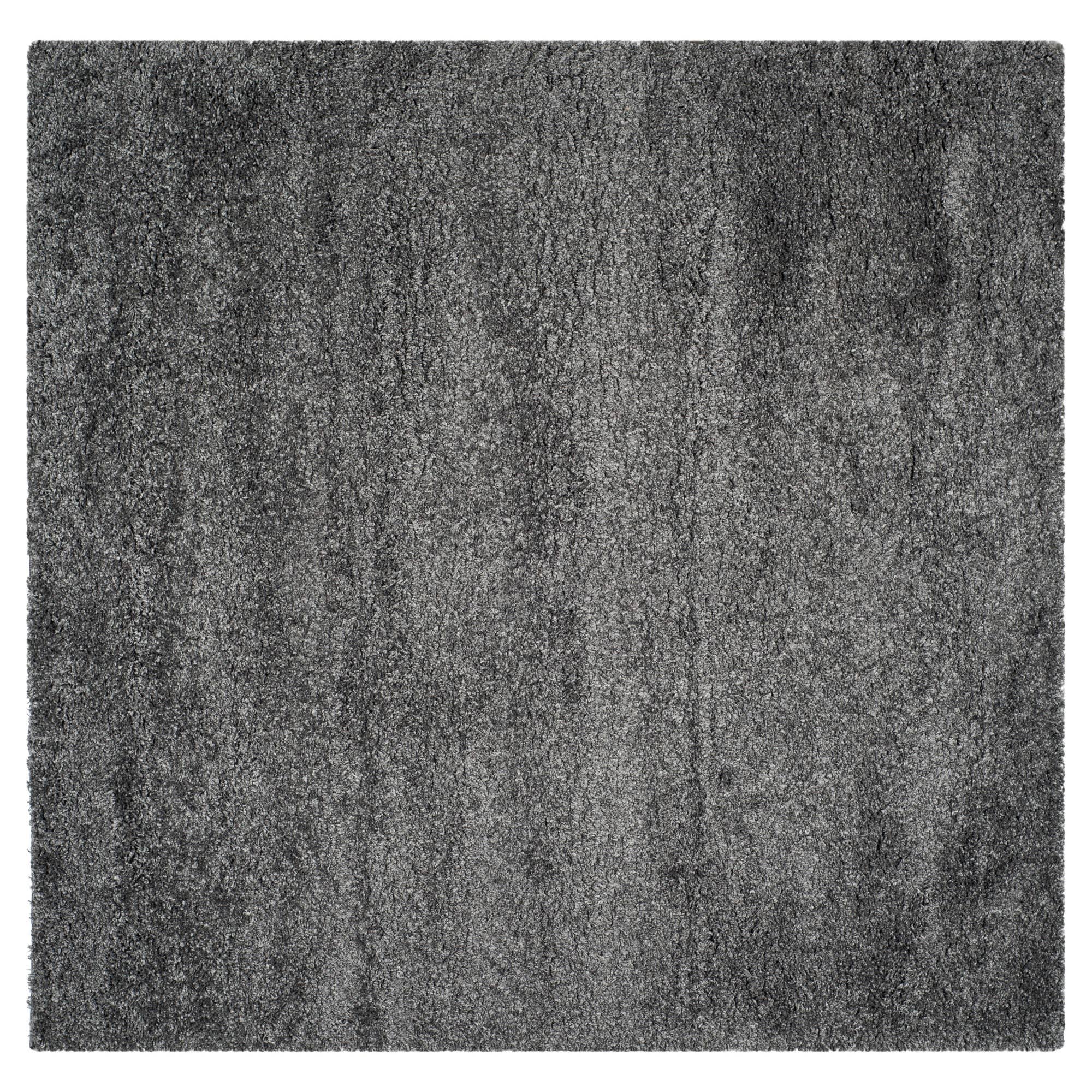 Safavieh California Solid Plush Shag Area Rug, Dark Grey