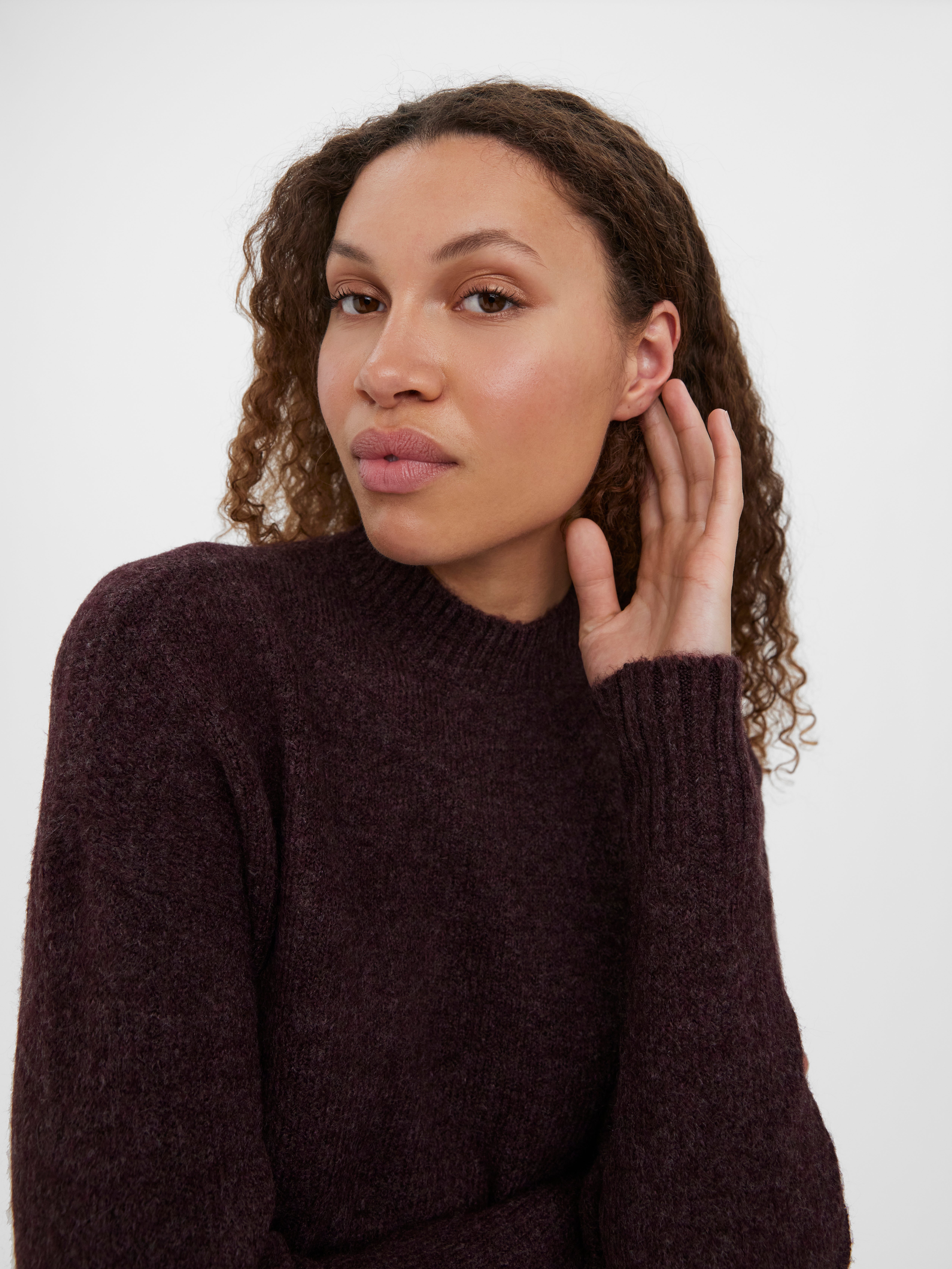 VERO MODA® VMLEFILE Knitted pullover