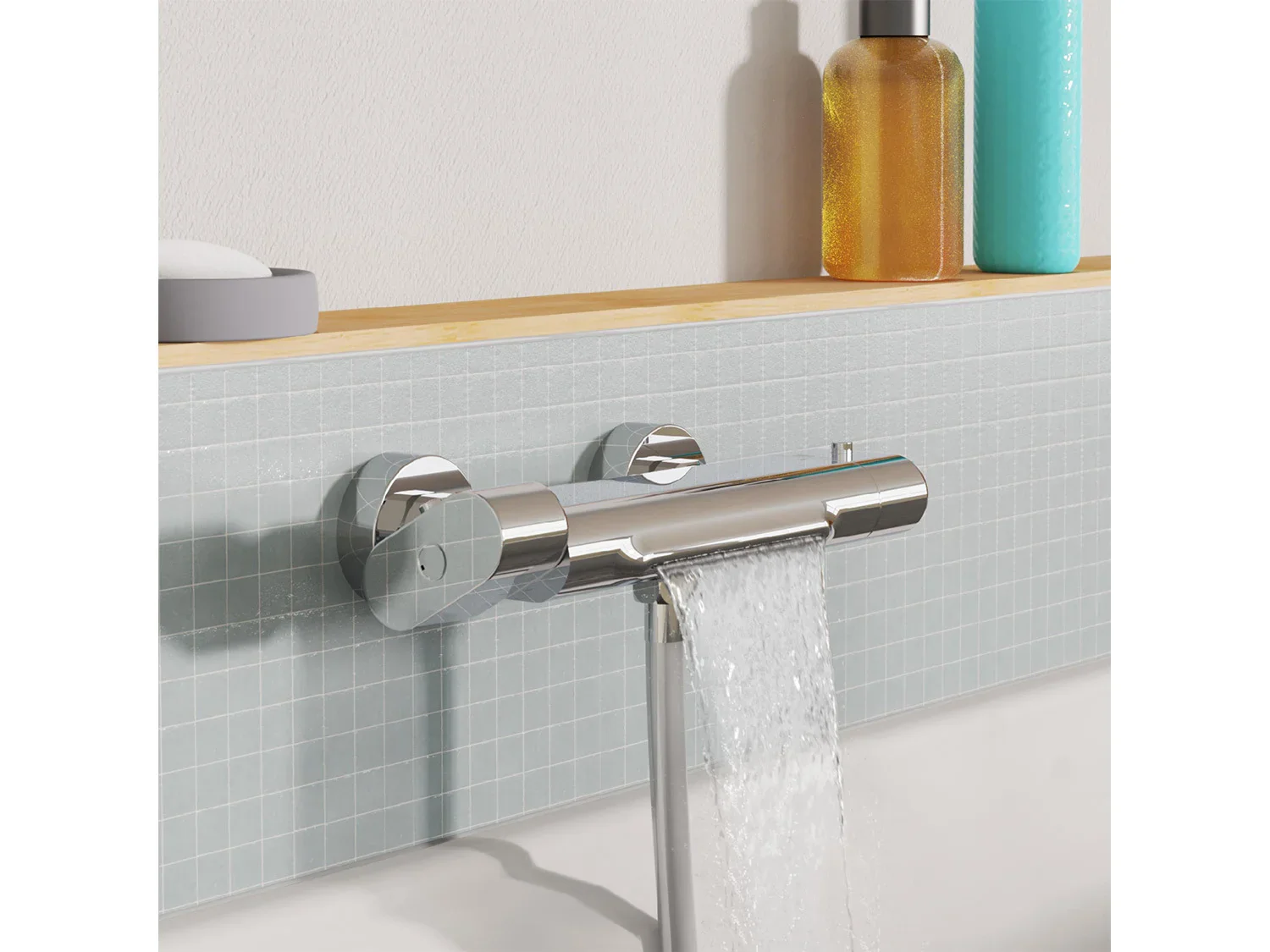 Eisl Mitigeur de salle de bain CARNEO, avec thermostat