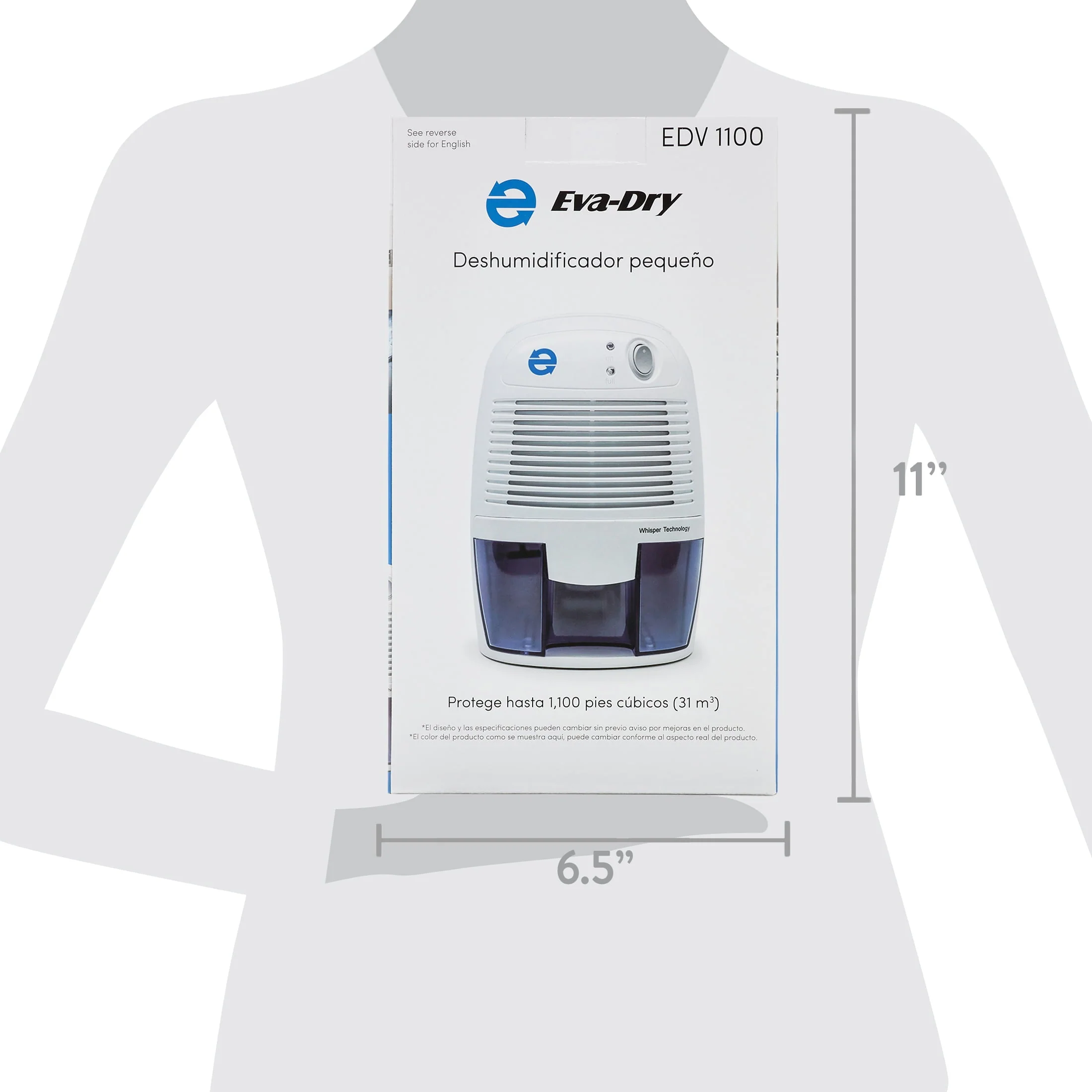 Eva-Dry 1100 Petite Dehumidifier