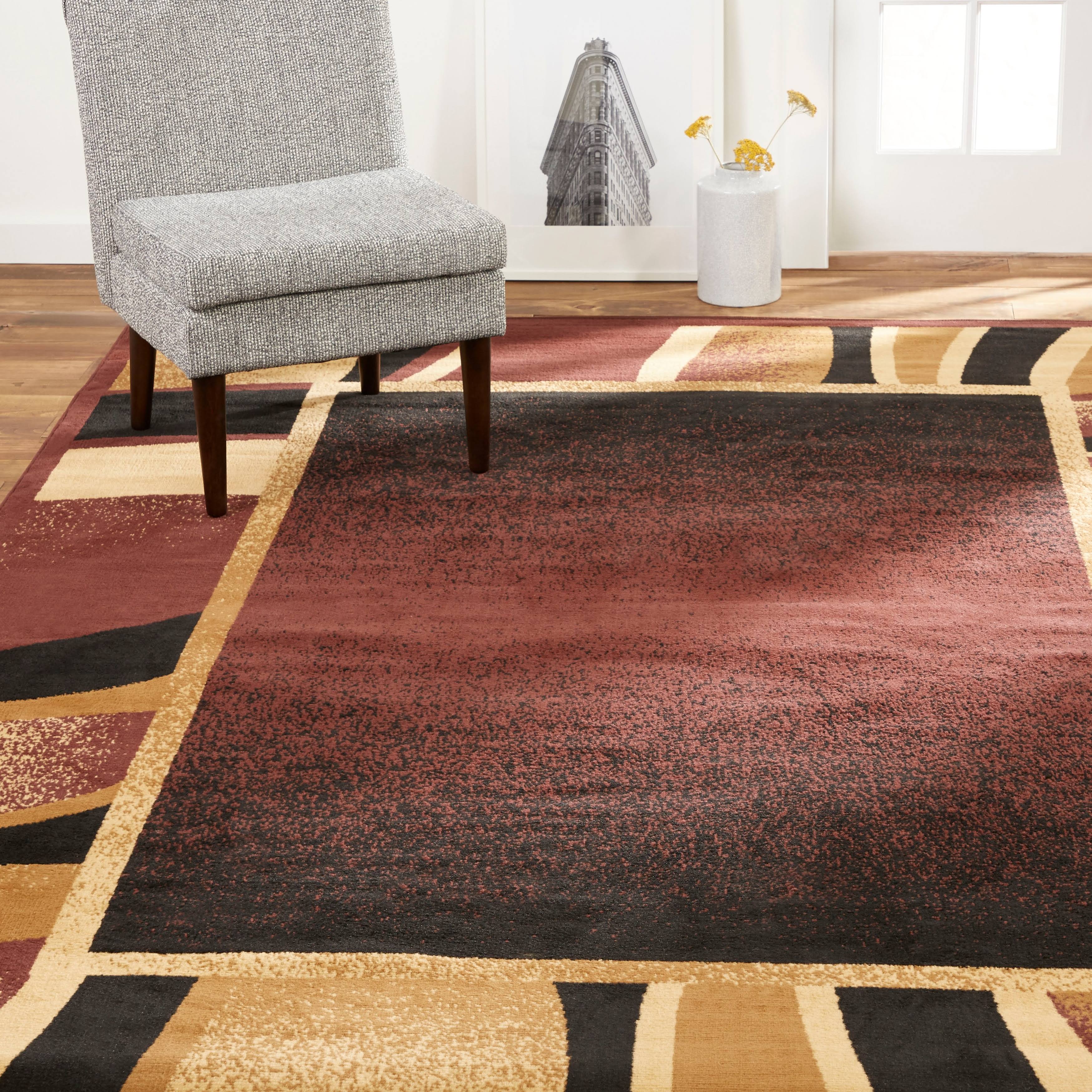 Home Dynamix Premium Brown Area Rug
