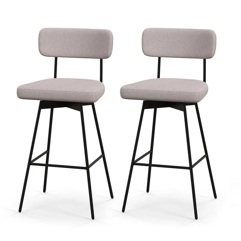 Swivel Bar Stools Set of 2, 29