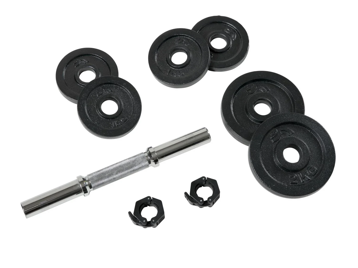 CRIVIT Set d'haltres, 10 kg