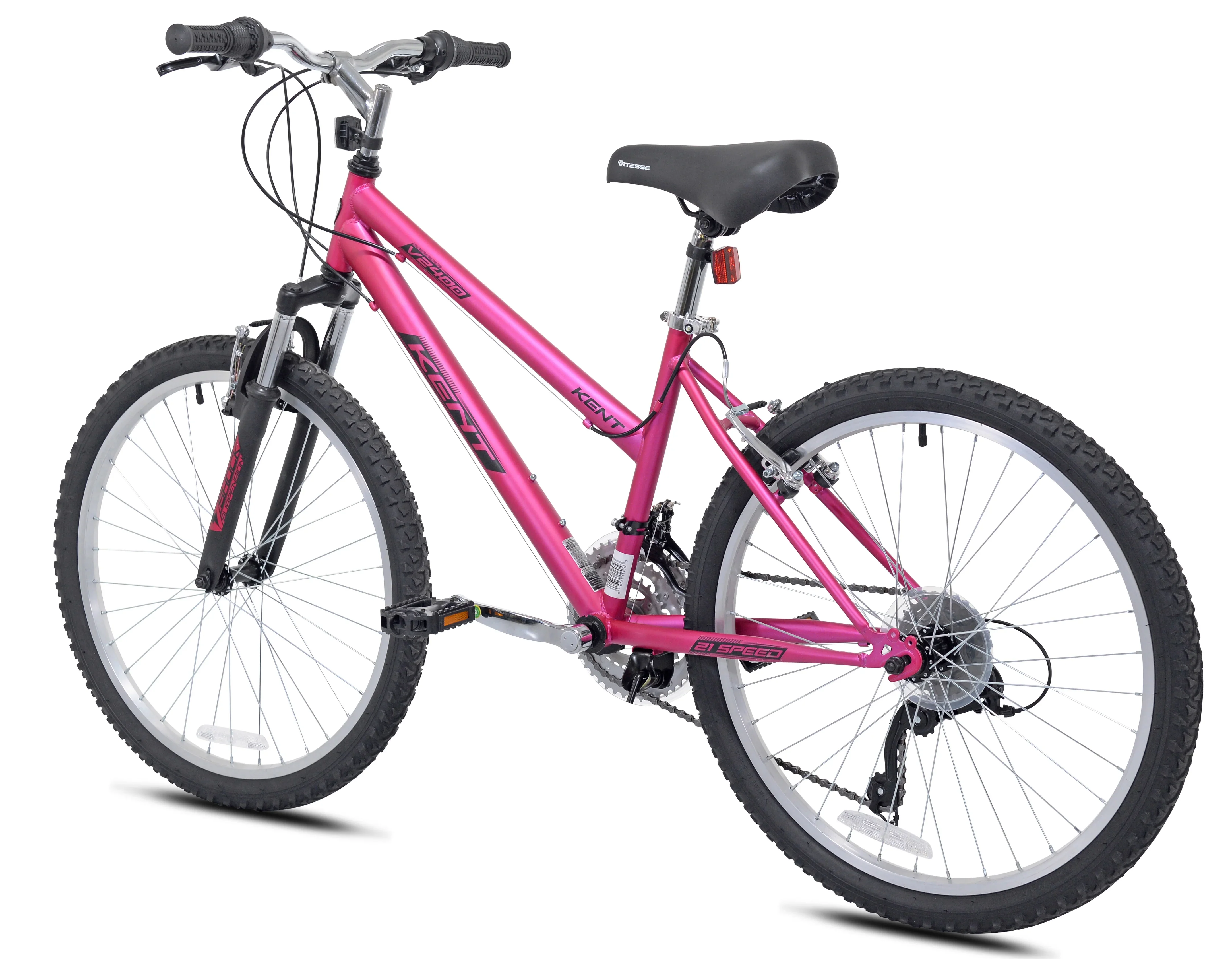24 Kent V2400 Magenta Silver Bicycle