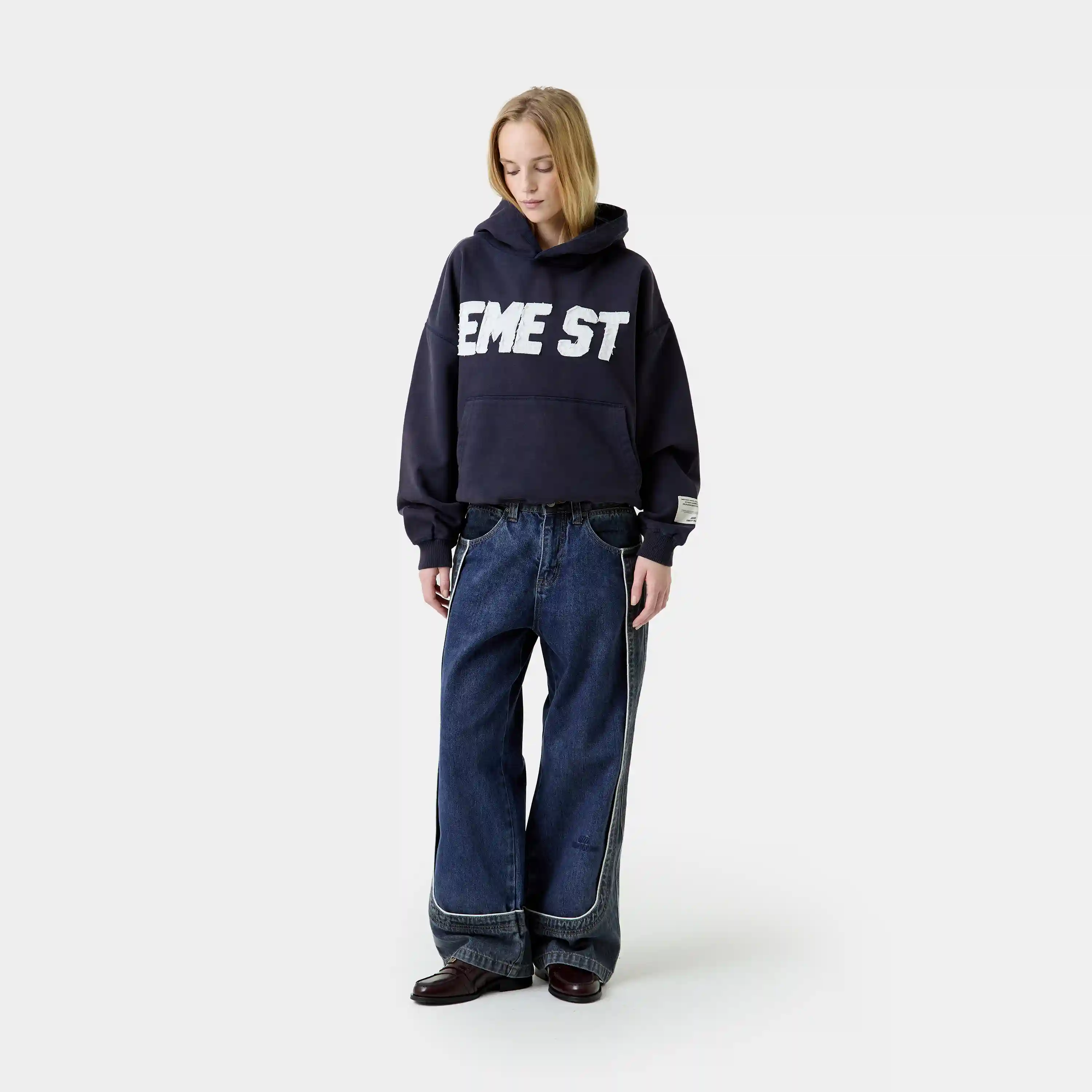 Dual Dark Blue Pants