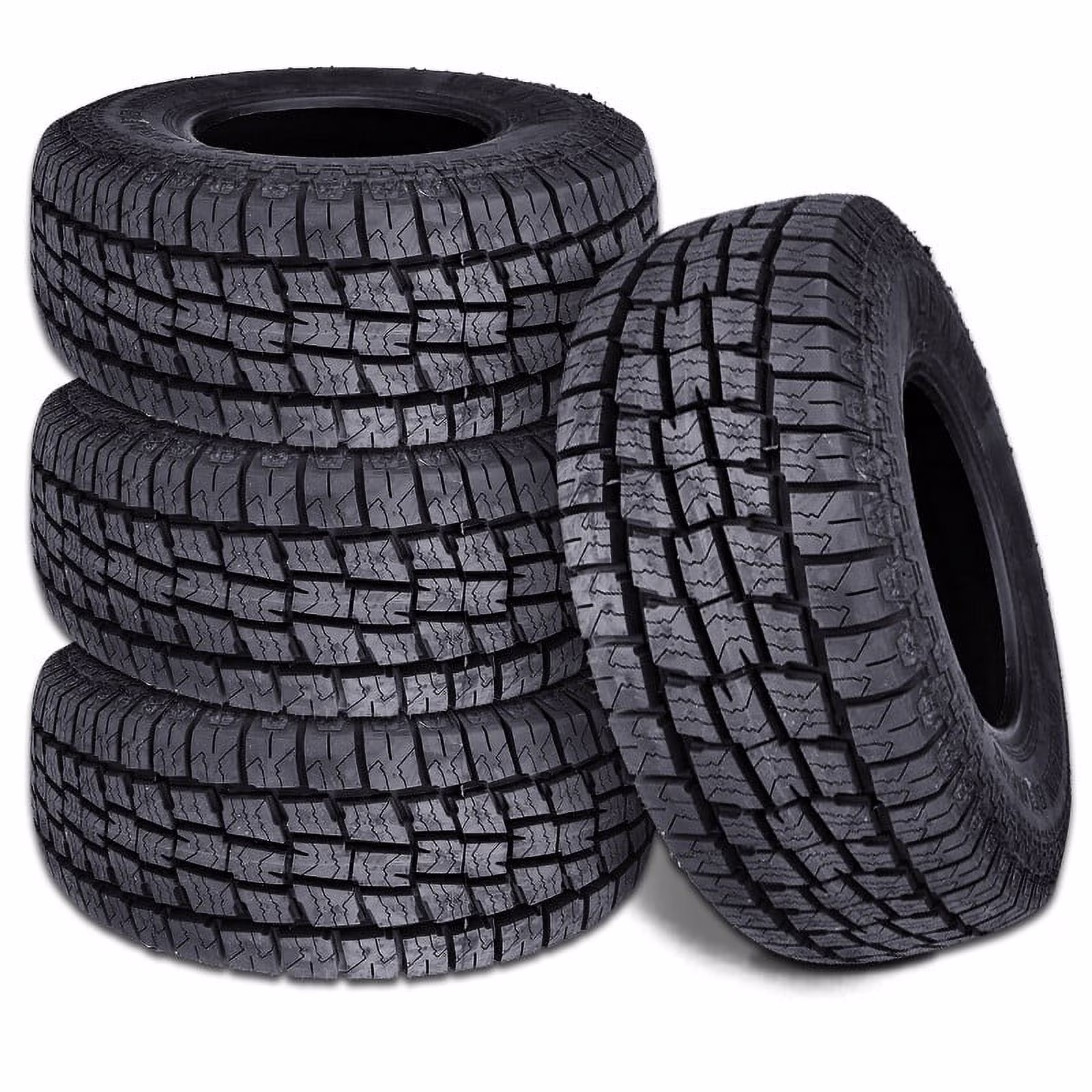 Set of 4 Lexani Terrain Beast AT LT 235/85R16 116Q 10 - PLY All-Terrain Truck Tires LXSTAT1685020 / 235/85/16 / 2358516