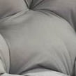 Better Homes & Gardens Papasan Chair with Fabric Cushion, Pumice Gray