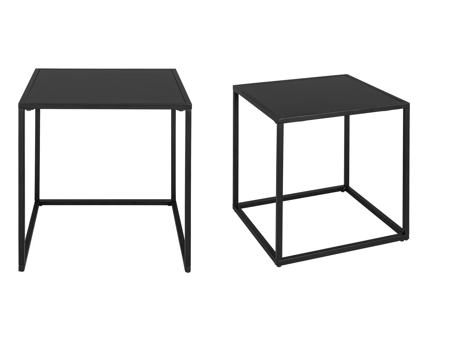 LIVARNO home Set de 2 tables d'appoint San Diego
