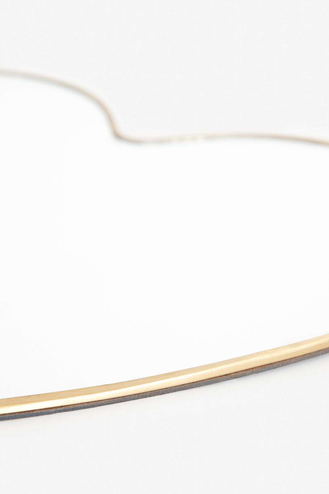 Kleine gouden hartjes spiegel