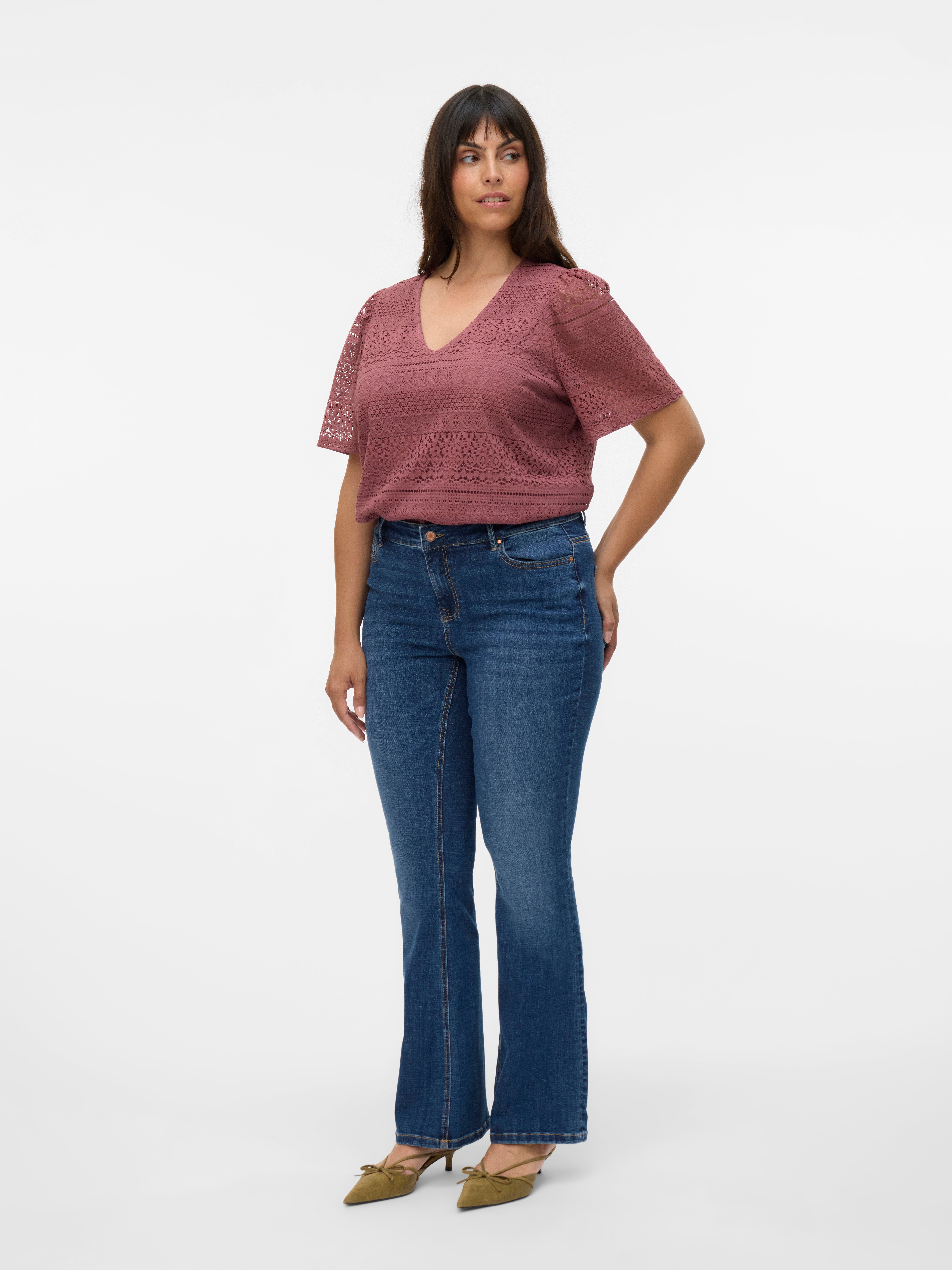 VERO MODA® VMCFLASH Mid rise Flared Fit Jeans