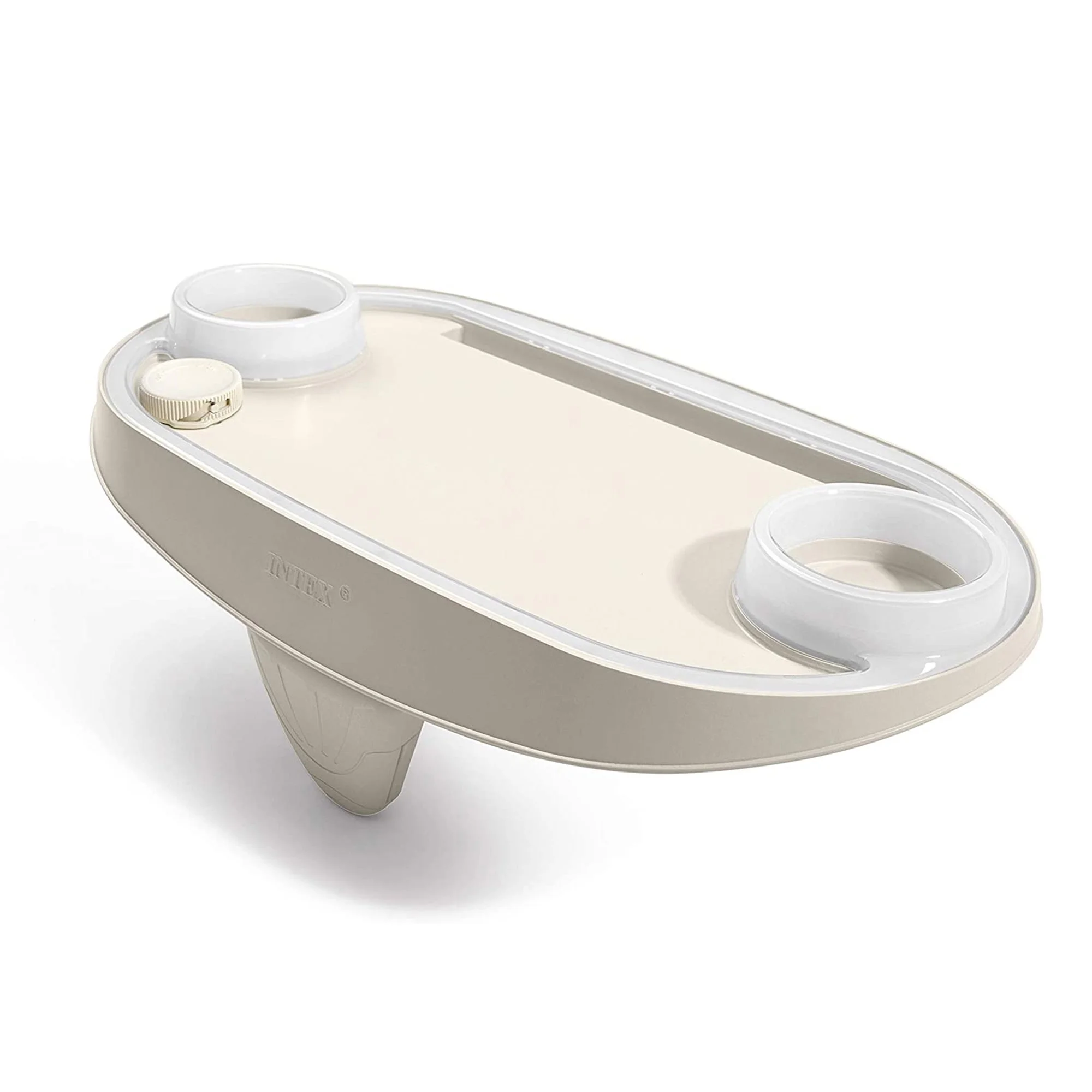 INTEX Purespa Plus Greywood Deluxe 4 Person Inflatable Spa W/ Jets