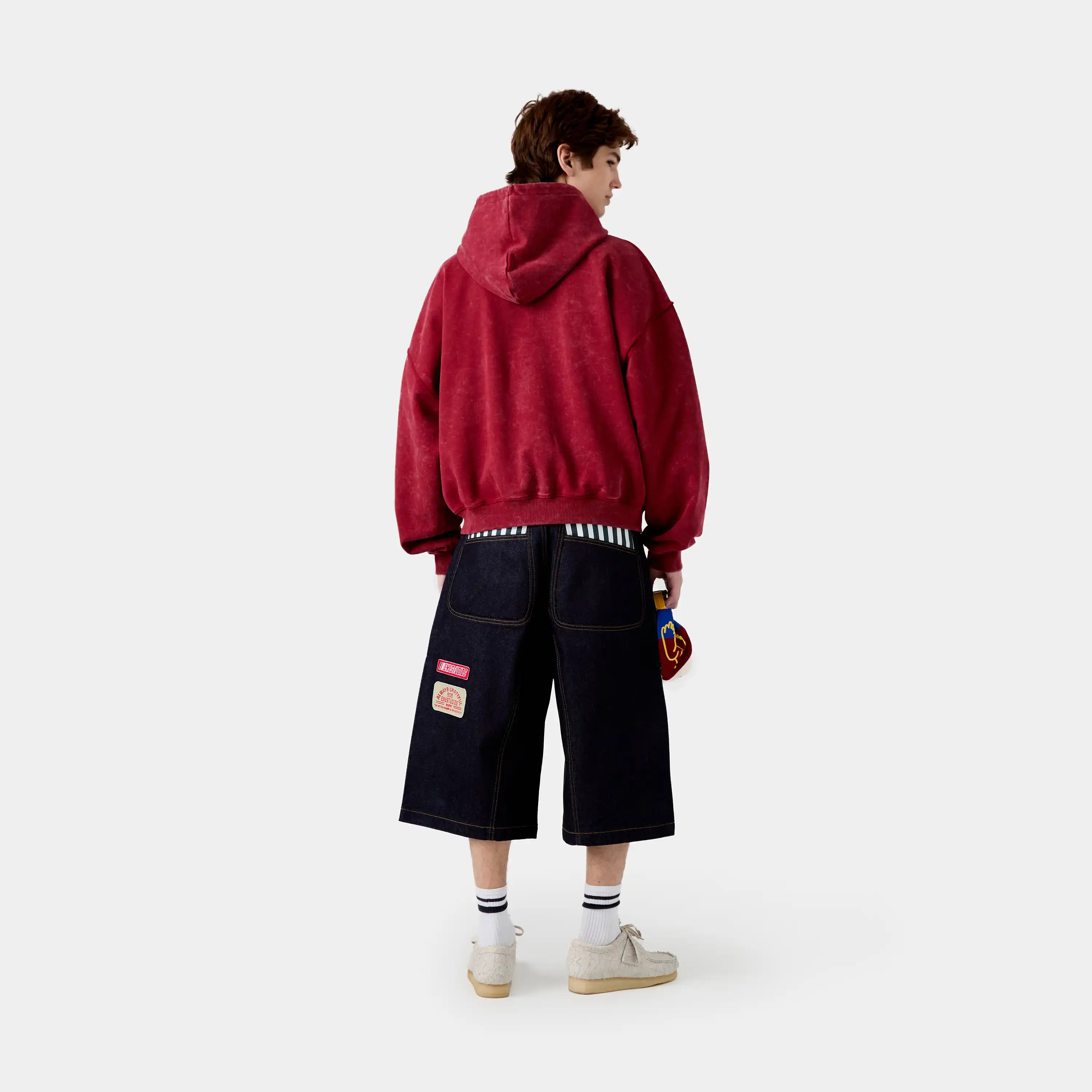 Min Pomegranate Oversized Hoodie
