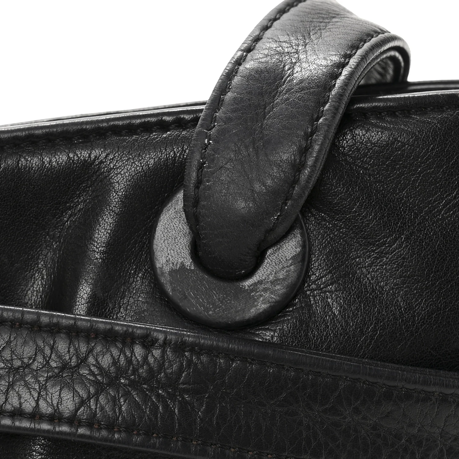 Lambskin CC Shoulder Bag Black
