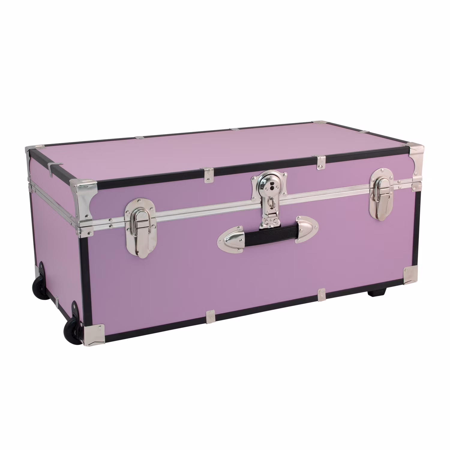 Seward Trunk Rover 30 in. Locking Trunk with Wheels(Gray) - Image 7