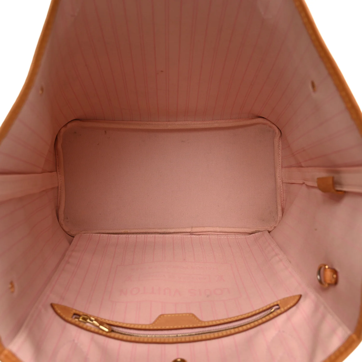 Damier Azur Neo Neverfull MM Rose Ballerine