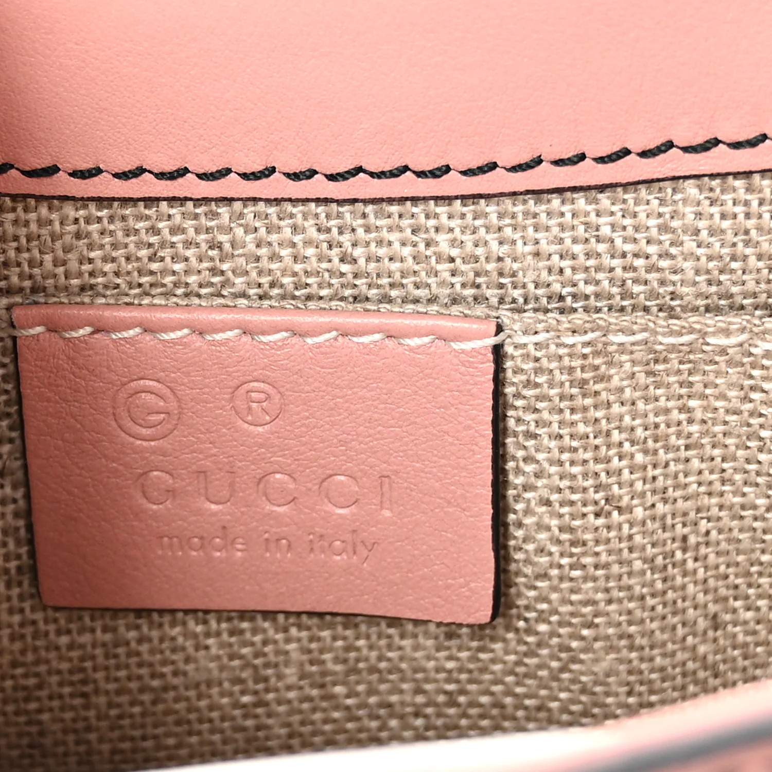 Microguccissima Mini Emily Shoulder Bag Soft Pink