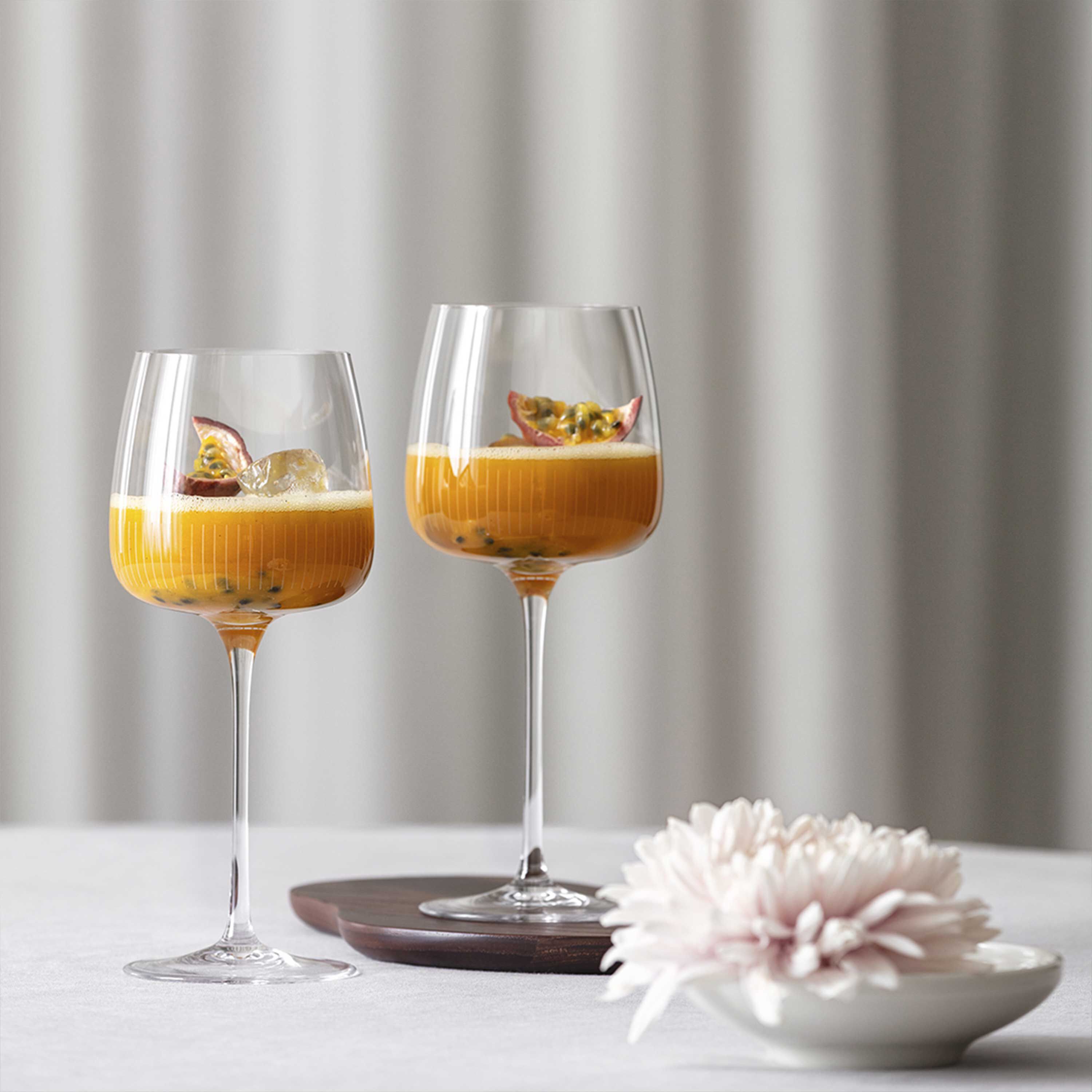 Afina Red wine glass - Clear, 6.8 oz, crystal glass