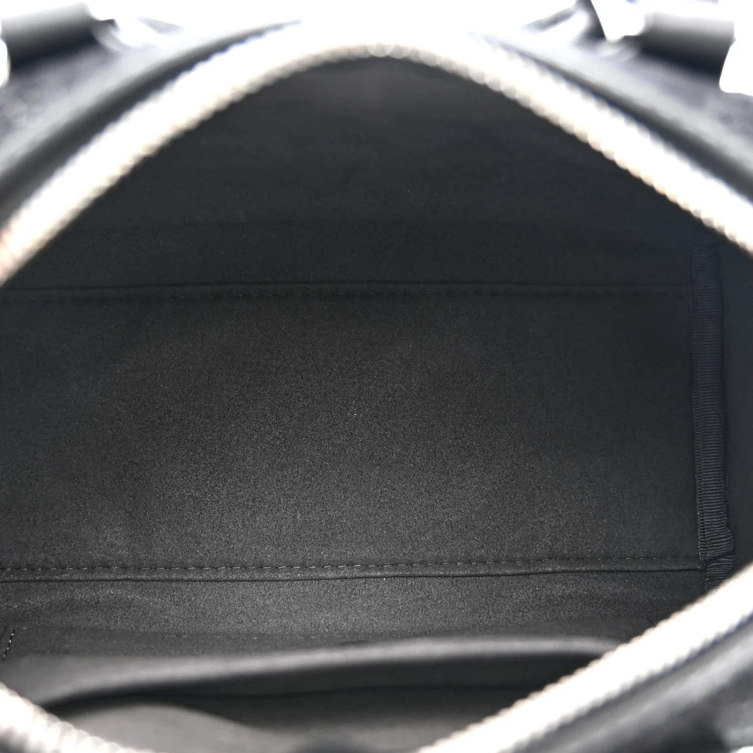 Lauretos Lurex Jacquard Small Ella Boston Bag Black