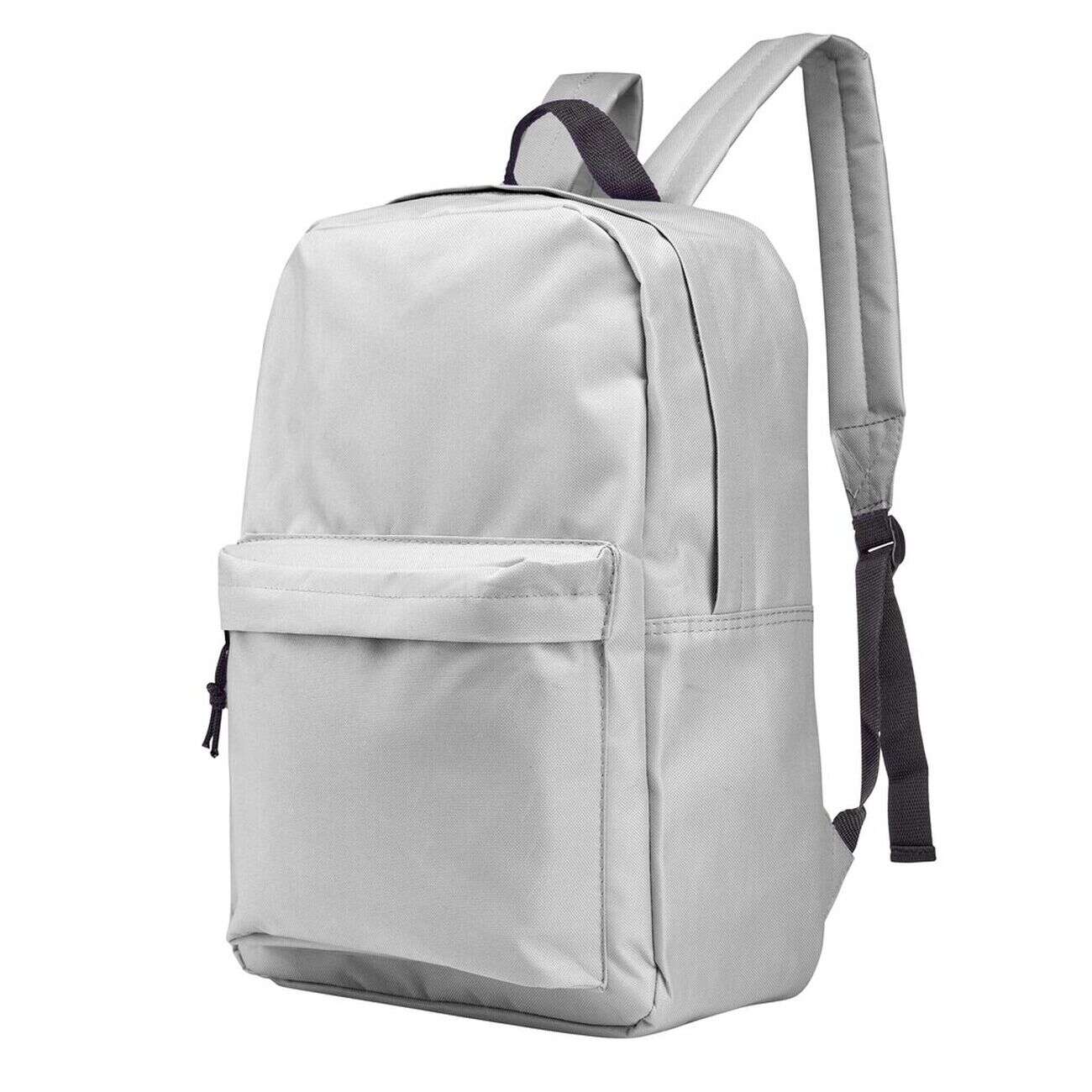 Sac à dos 1 compartiment polyester 4 coloris