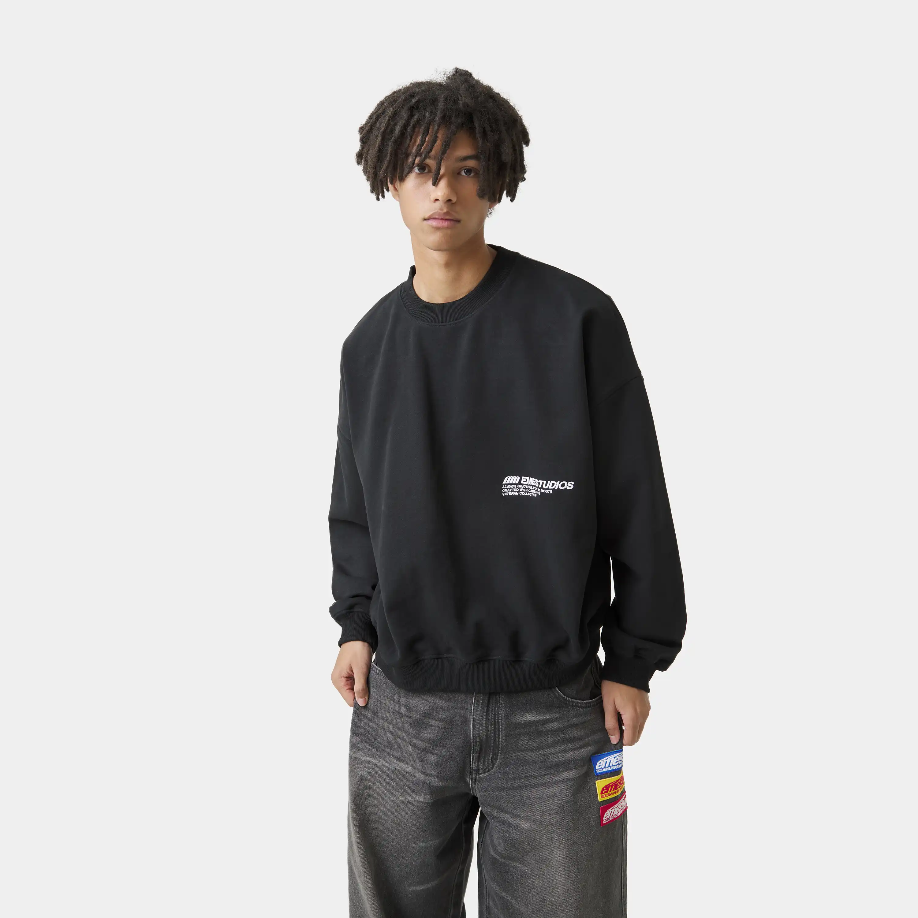 Roots Shadow Oversized Crewneck