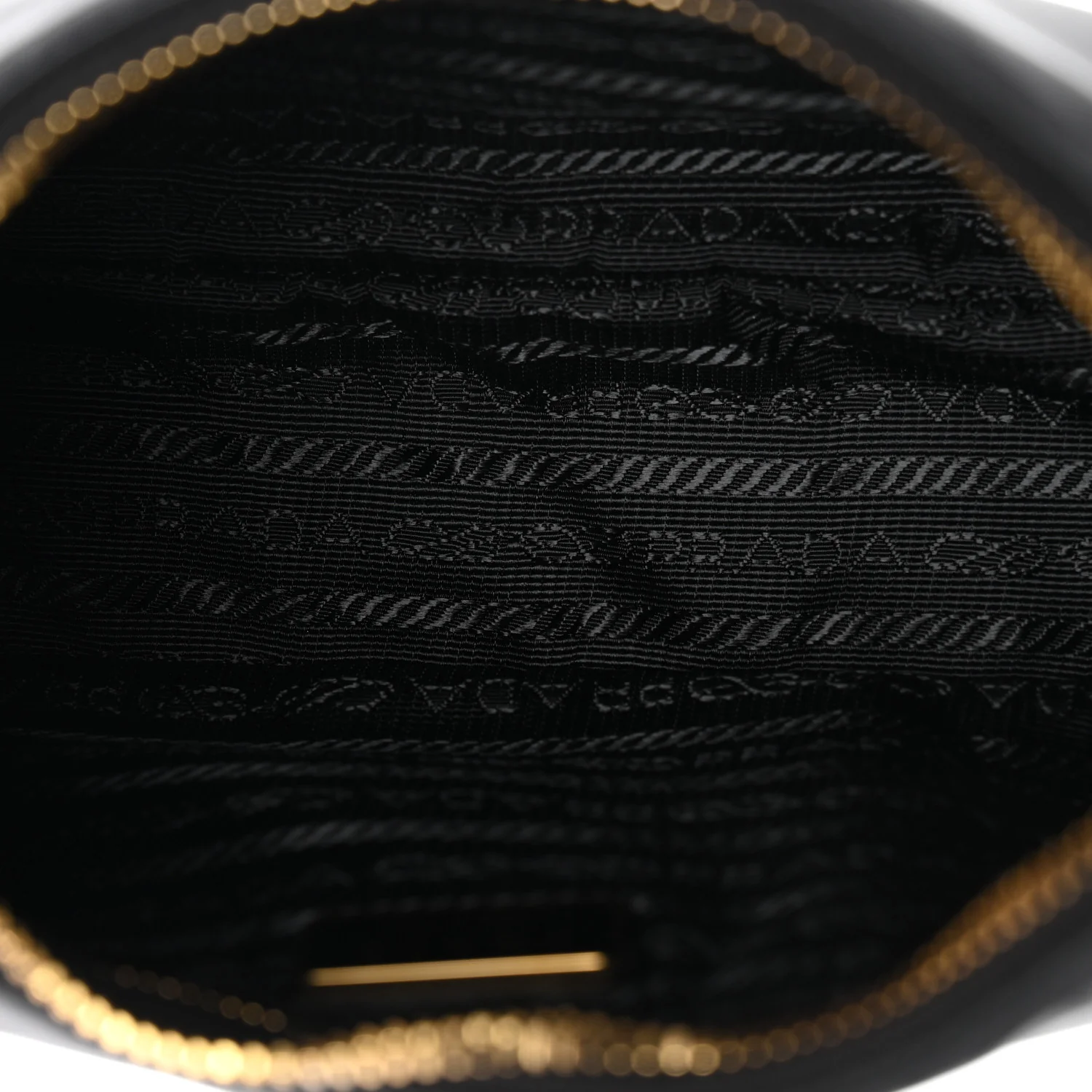 Tessuto Nylon Saffiano Mini Re-Edition 2005 Bag Black
