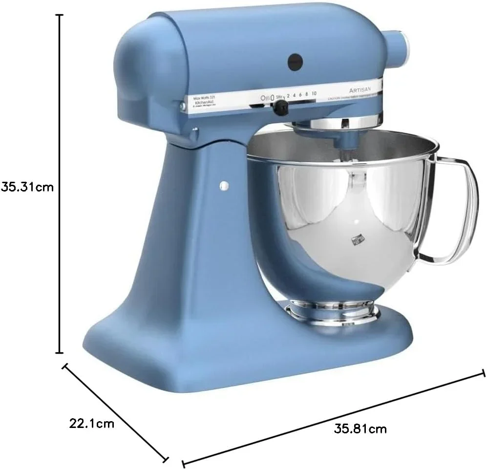 Robot pâtissier KitchenAid Artisan Series de 5 pintes à tête inclinable