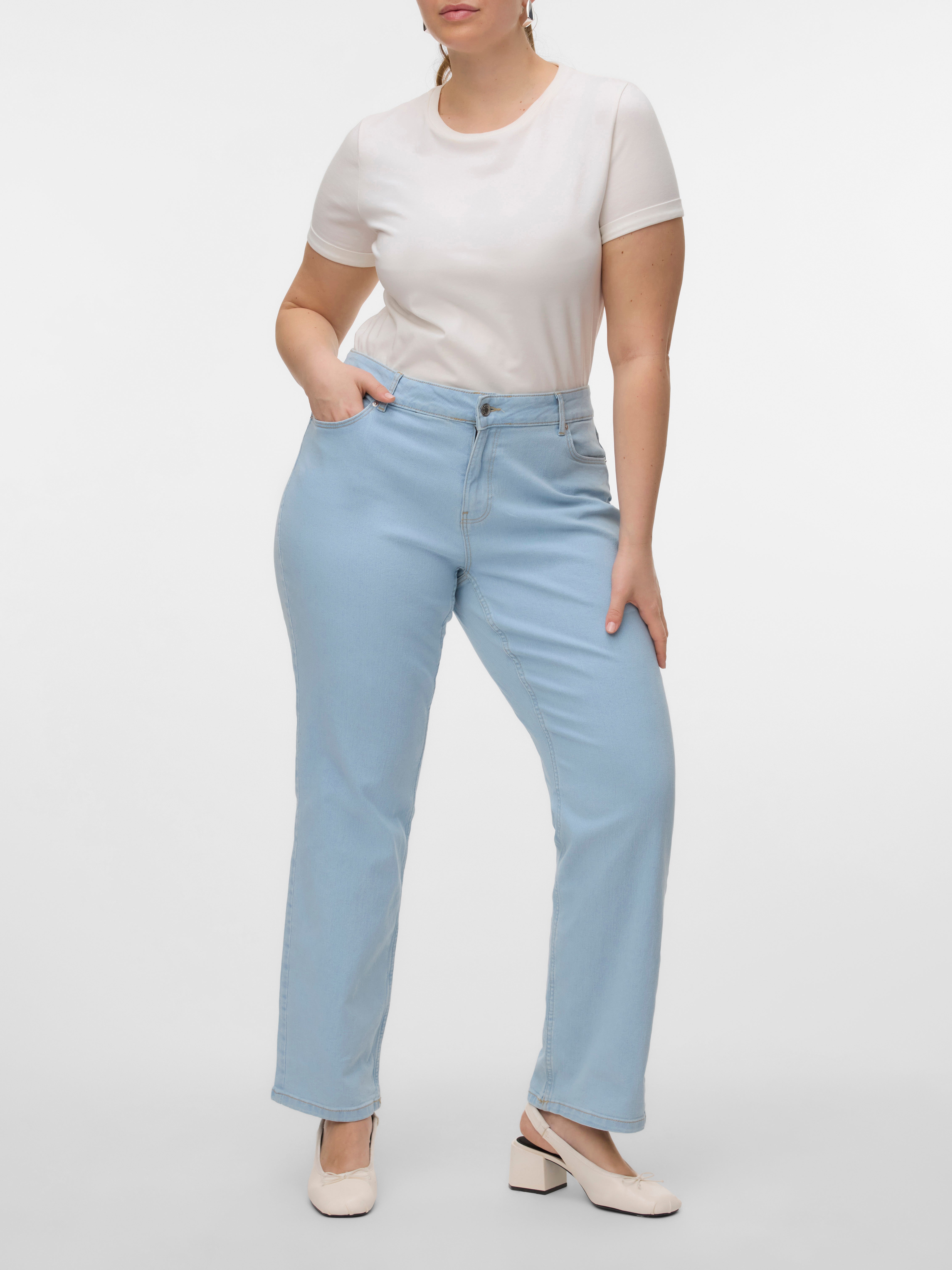 VERO MODA® VMCJAKIE Mid rise Straight Fit Jeans