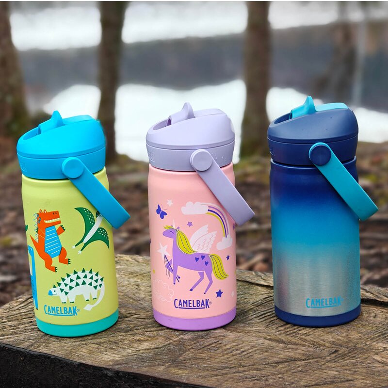 Thrive Flip Straw Kids VSS termoflaske 0,35L blue haze