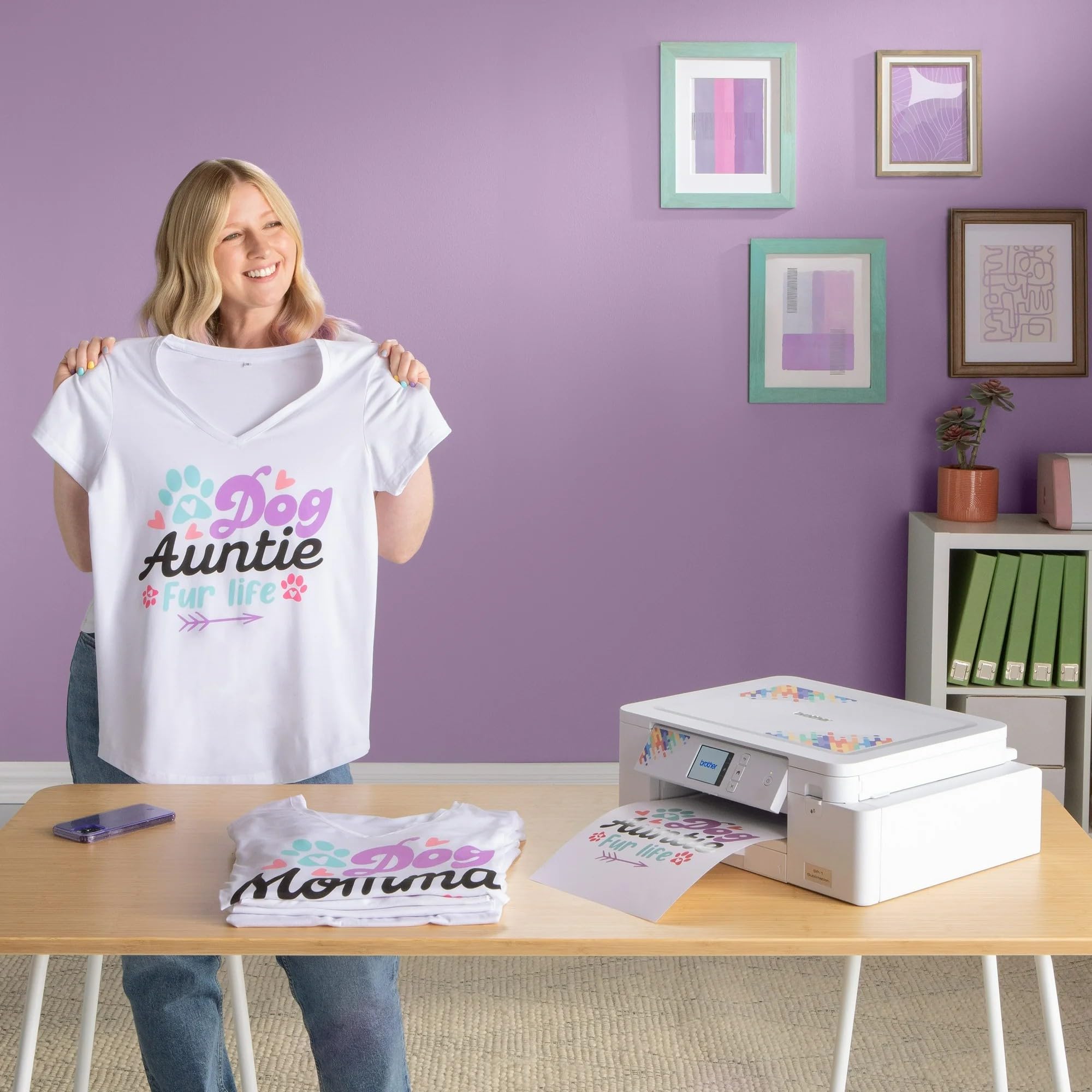 SP-1 Sublimation Printer with Full CMYK 47ml Ink Set, 10 Dye-Sublimation Transfer Sheets & Artspira Design Software