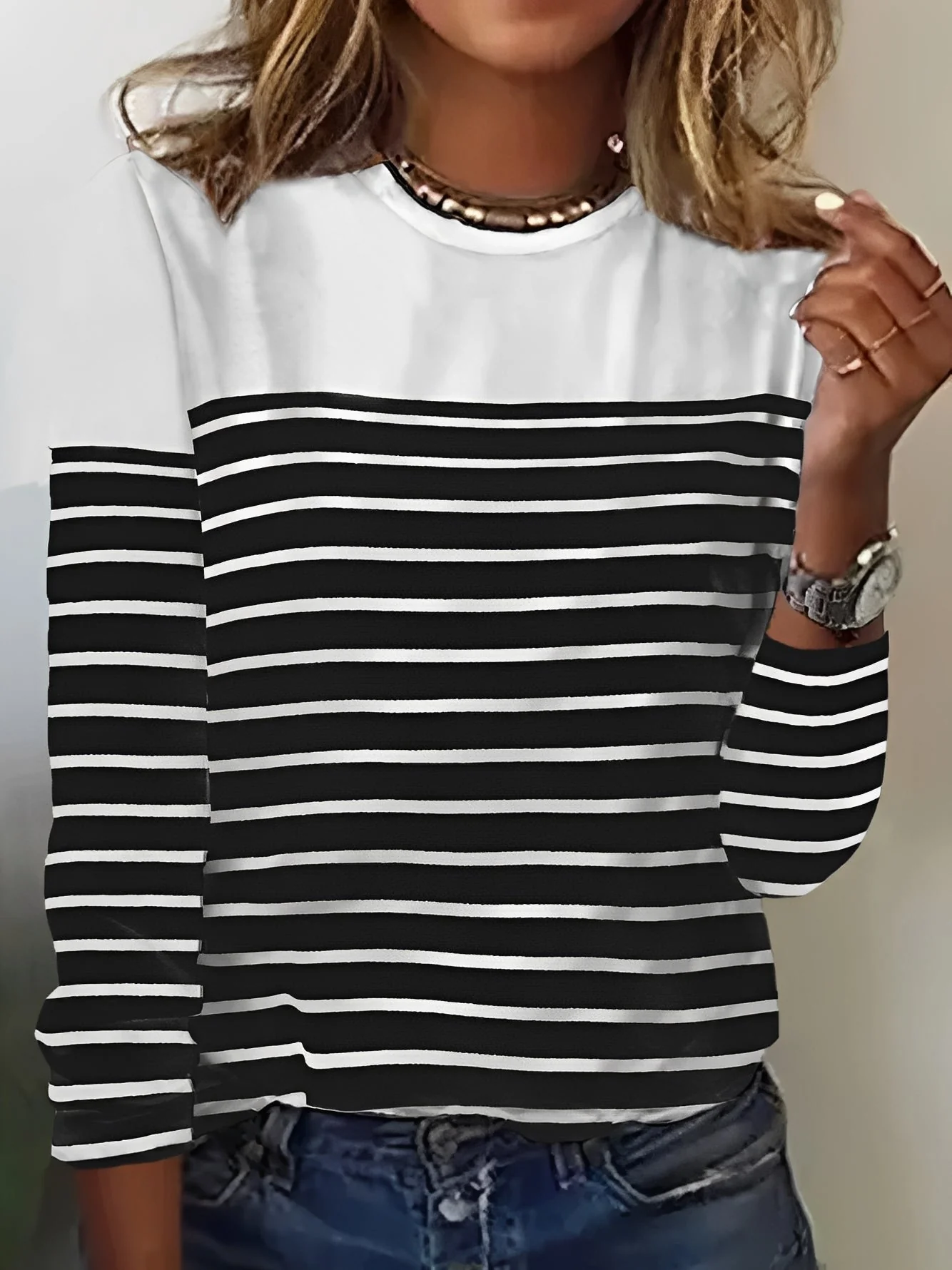 Samantha - Chemise à Manches Longues Femme - Élégante et Décontractée