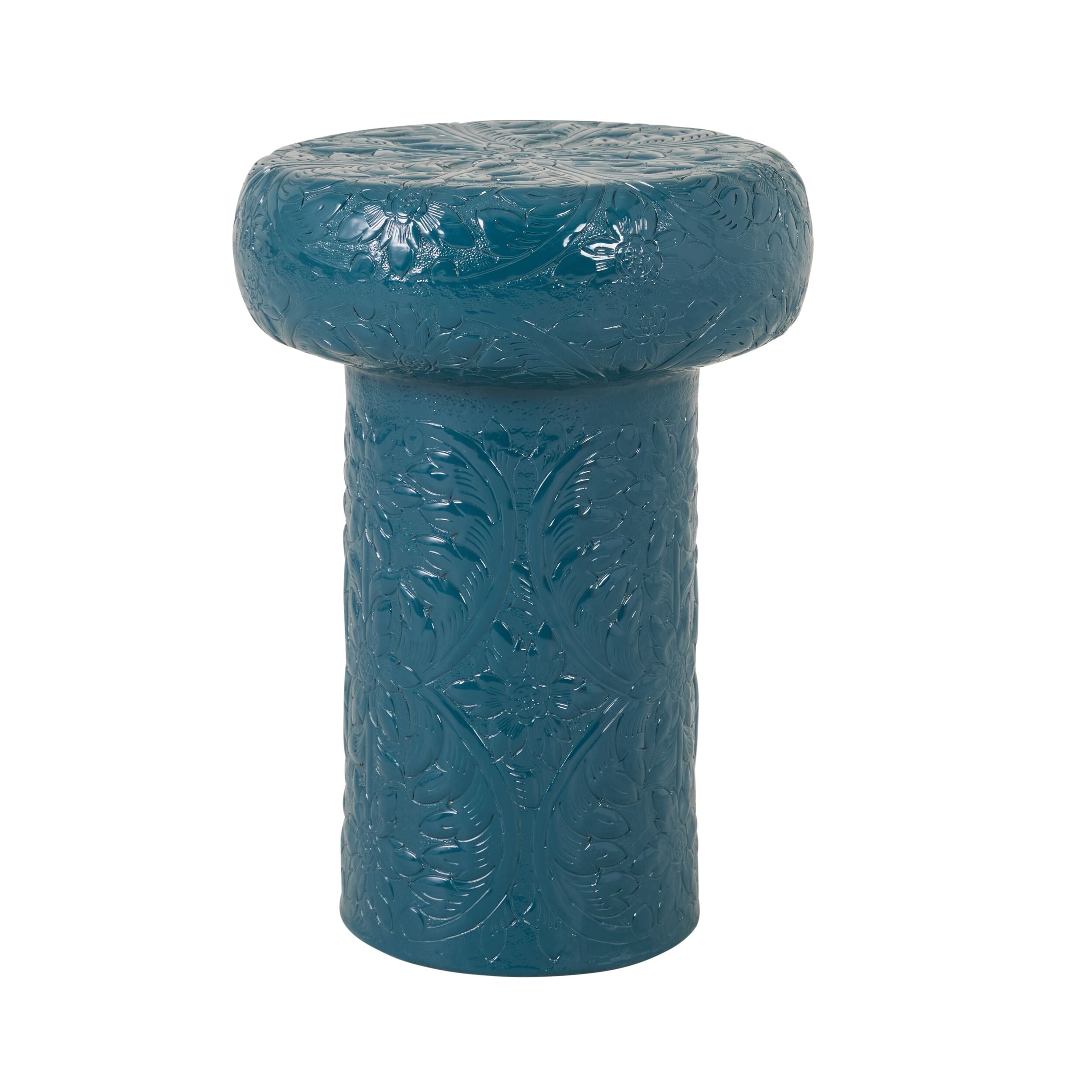 Navasi Side Table 28cm Indigo