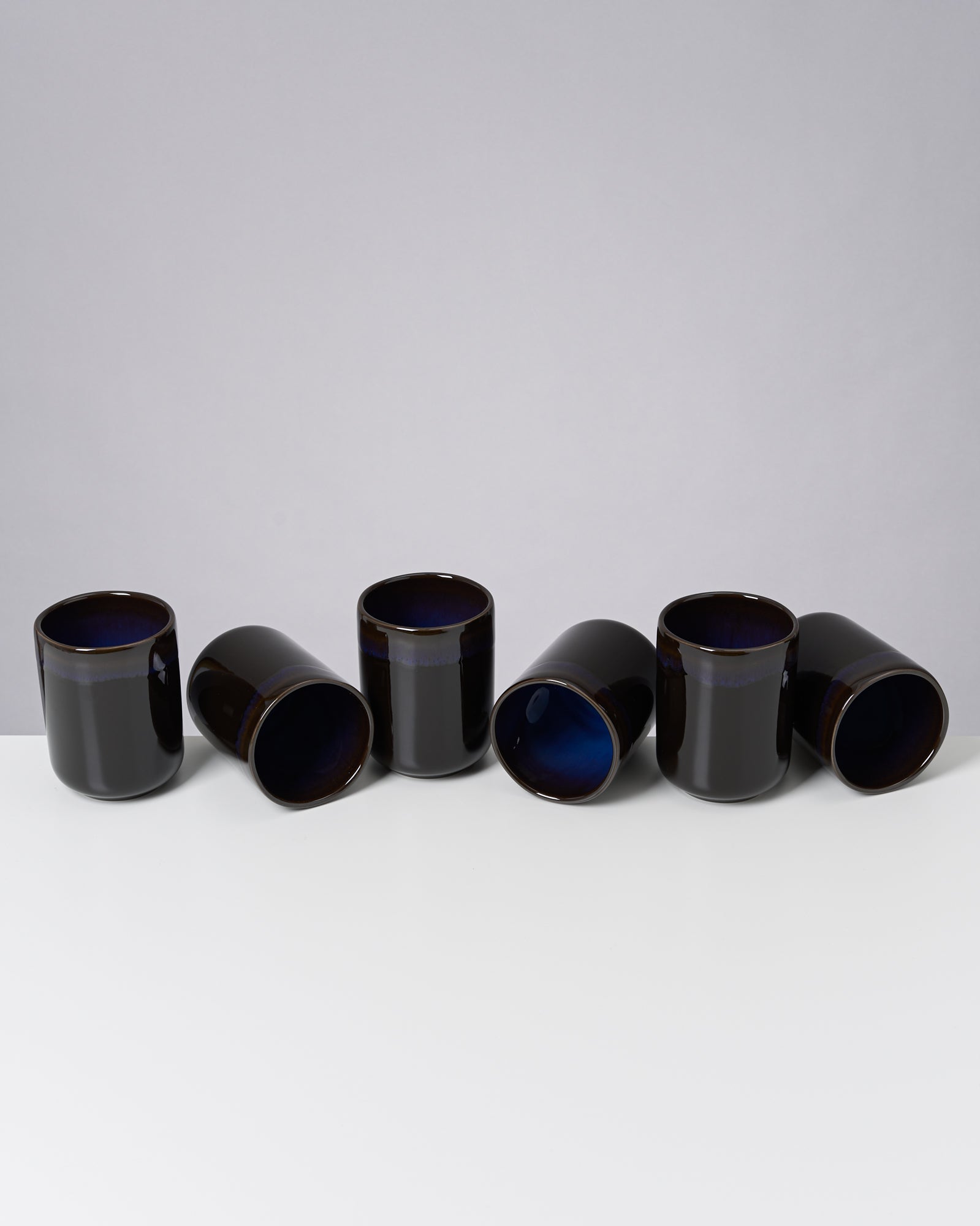MELIDES - LARGE CUP DEEPSEABLUE SET OF 6