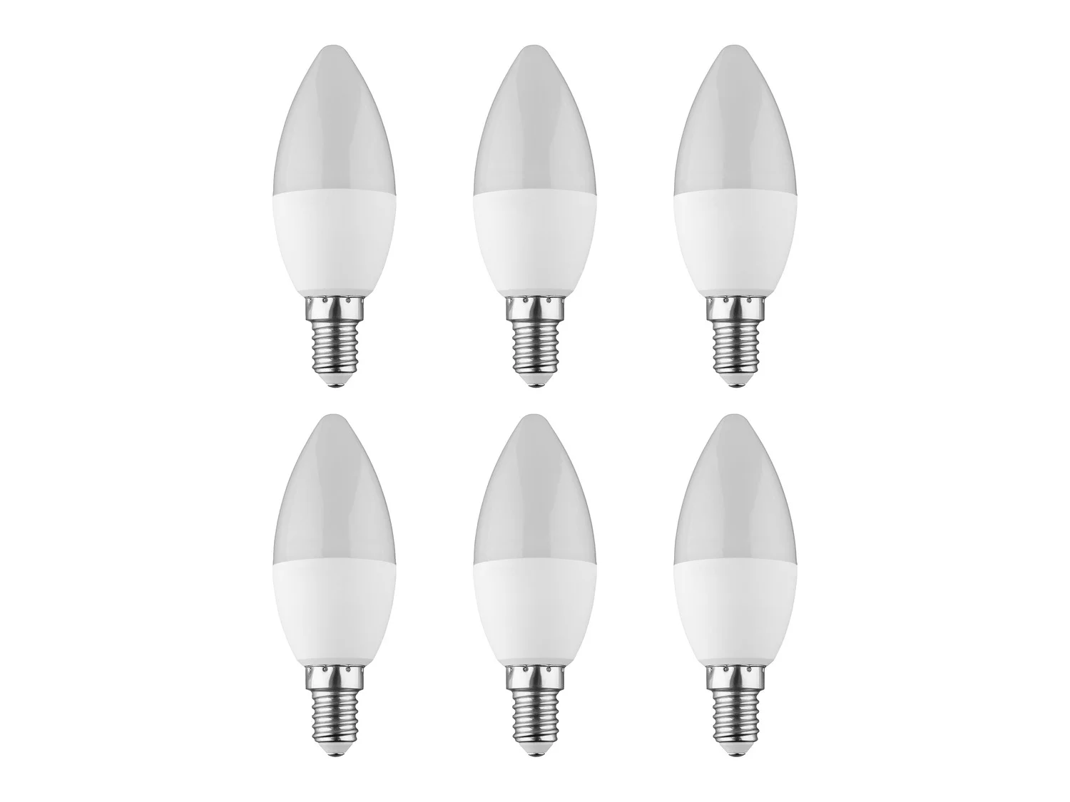 LIVARNO home Lot de 6 ampoules LED, 3 W