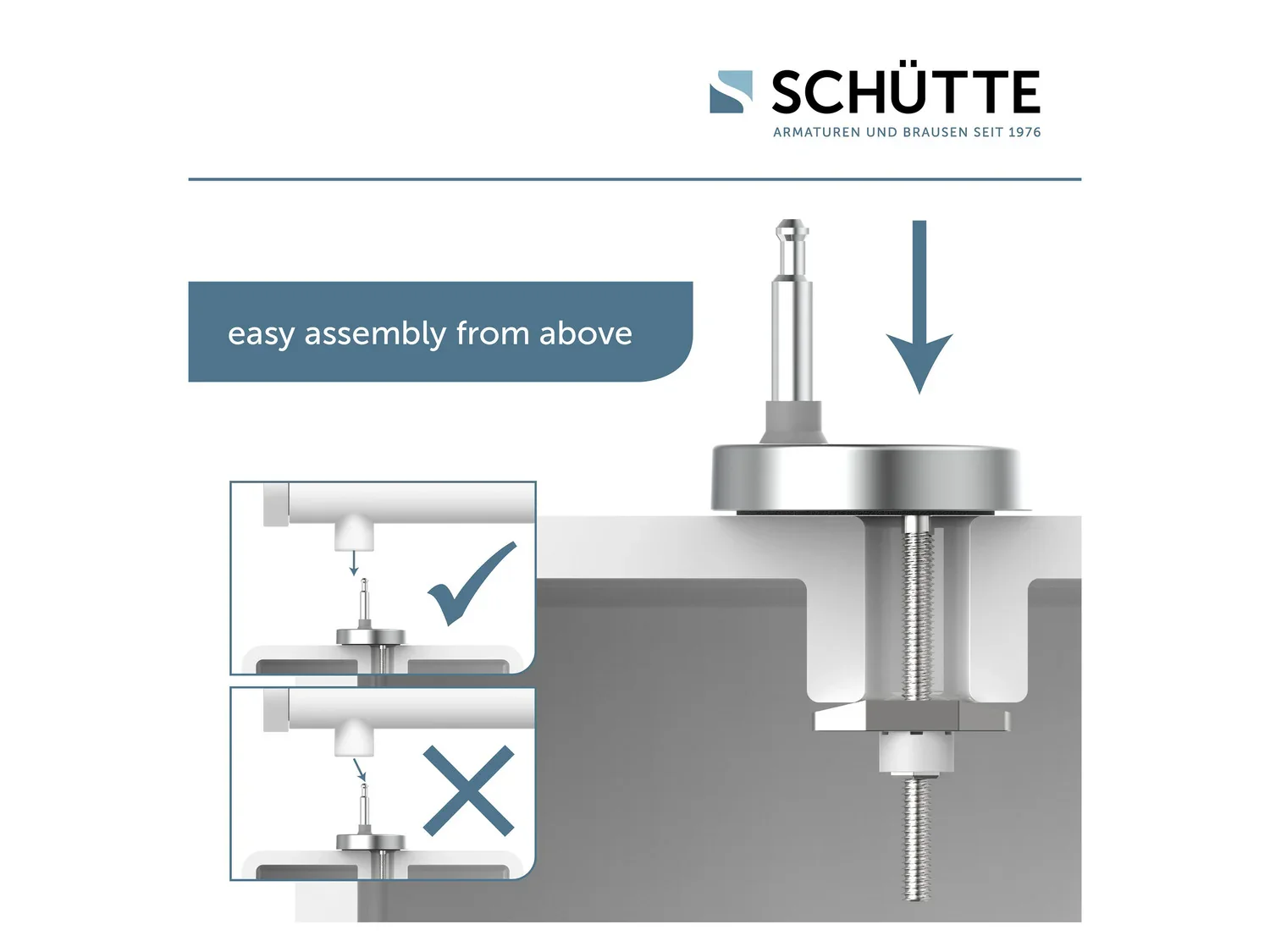 Schtte Abattant WC High Gloss, avec fermeture en douceur