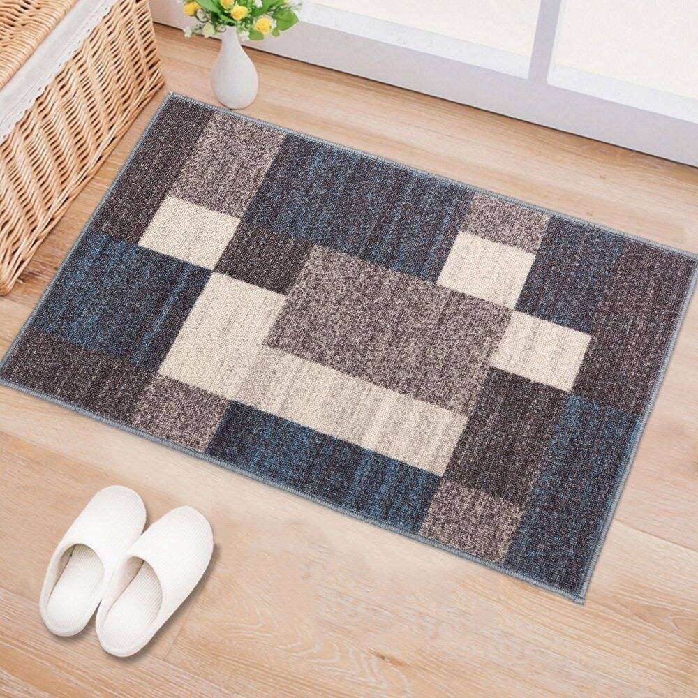Modern Boxes Design Non-Slip (Non-Skid) Area Rug 20
