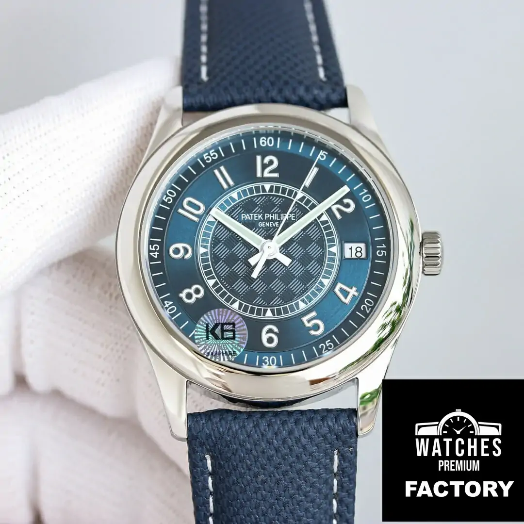 Patek Philippe Calatrava 6007A-001 GS Factory Blue Strap