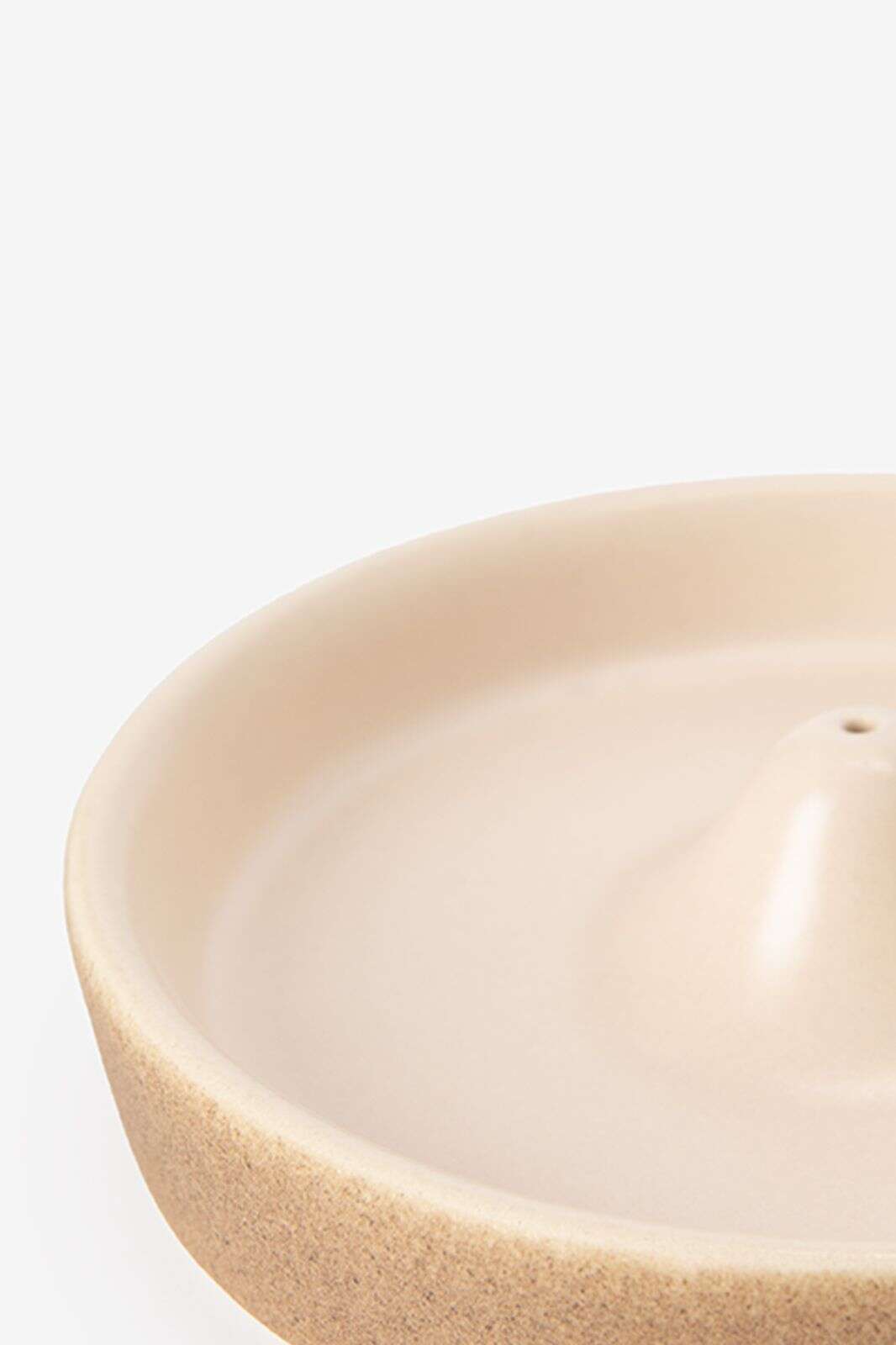 Lichroze keramieken wierookhouder