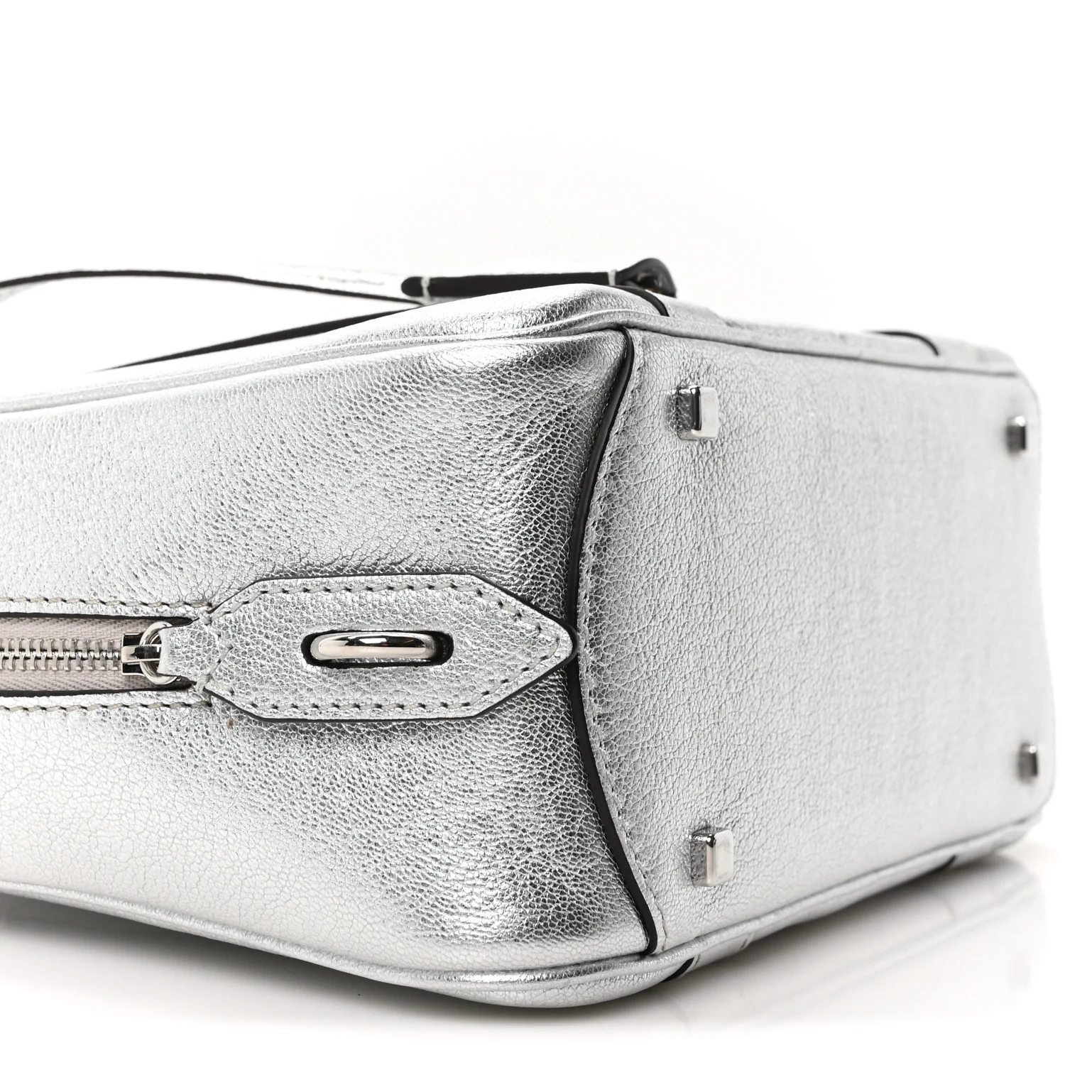 Metallic Chevre Mignon BB Silver